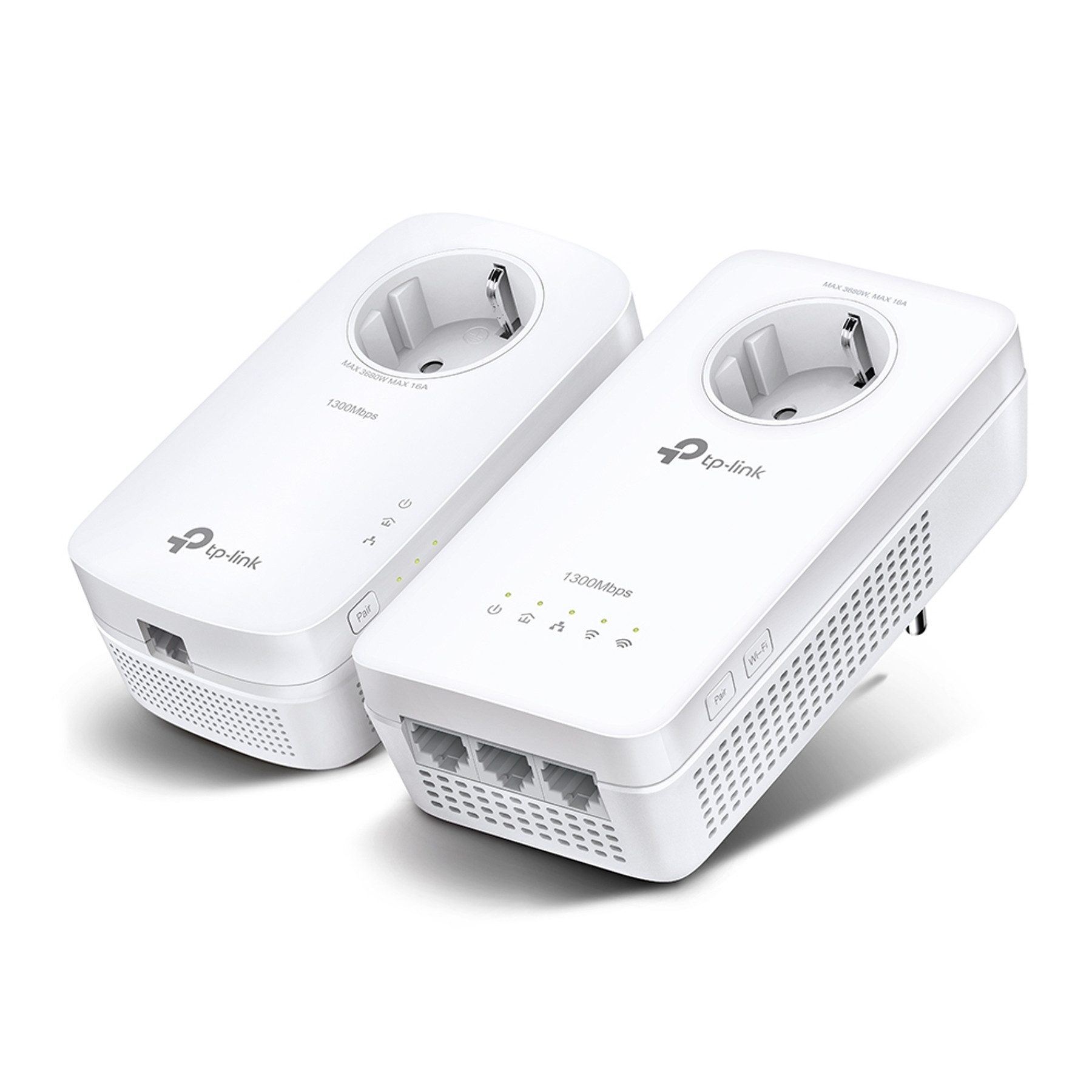 tp-link TP-LINK WLAN Powerline Adapter KIT TL-WPA1300P Kit WLAN-Repeater