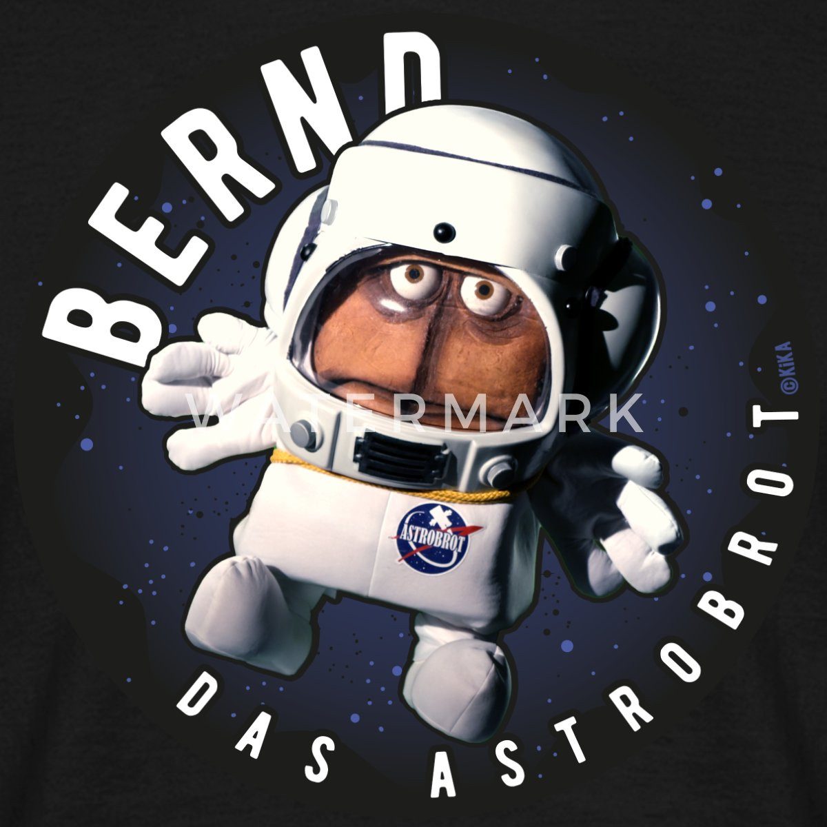 Spreadshirt T-Shirt Bernd Das Brot Astrobrot Rund Männer T-Shirt (1-tlg) günstig online kaufen