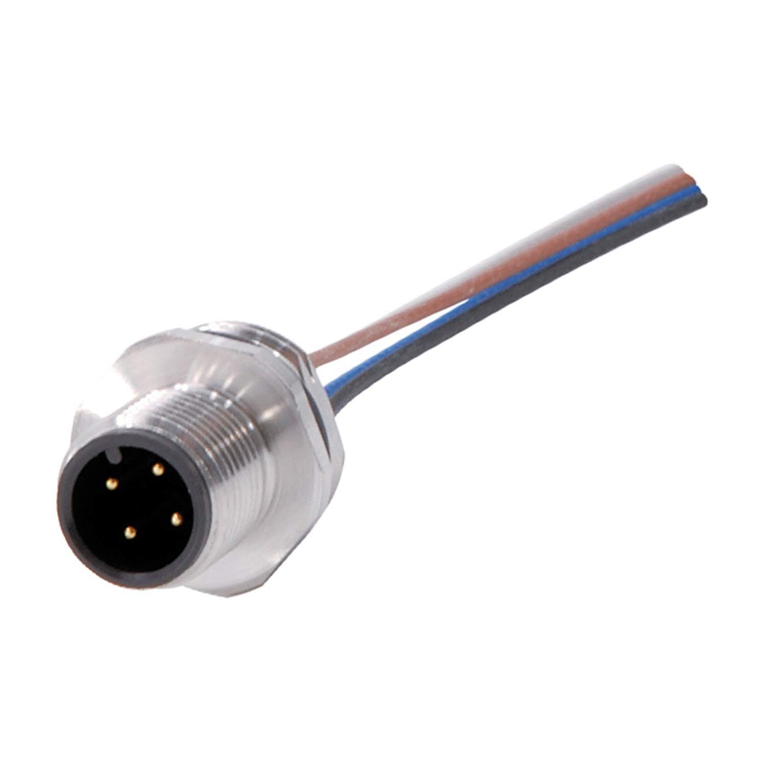 Binder Sensor Titel:M12 Gerätesteckverbinder gerade Stift Polzahl 4-polig Vorderwan, (Sensor-/Aktor-Steckverbinder)