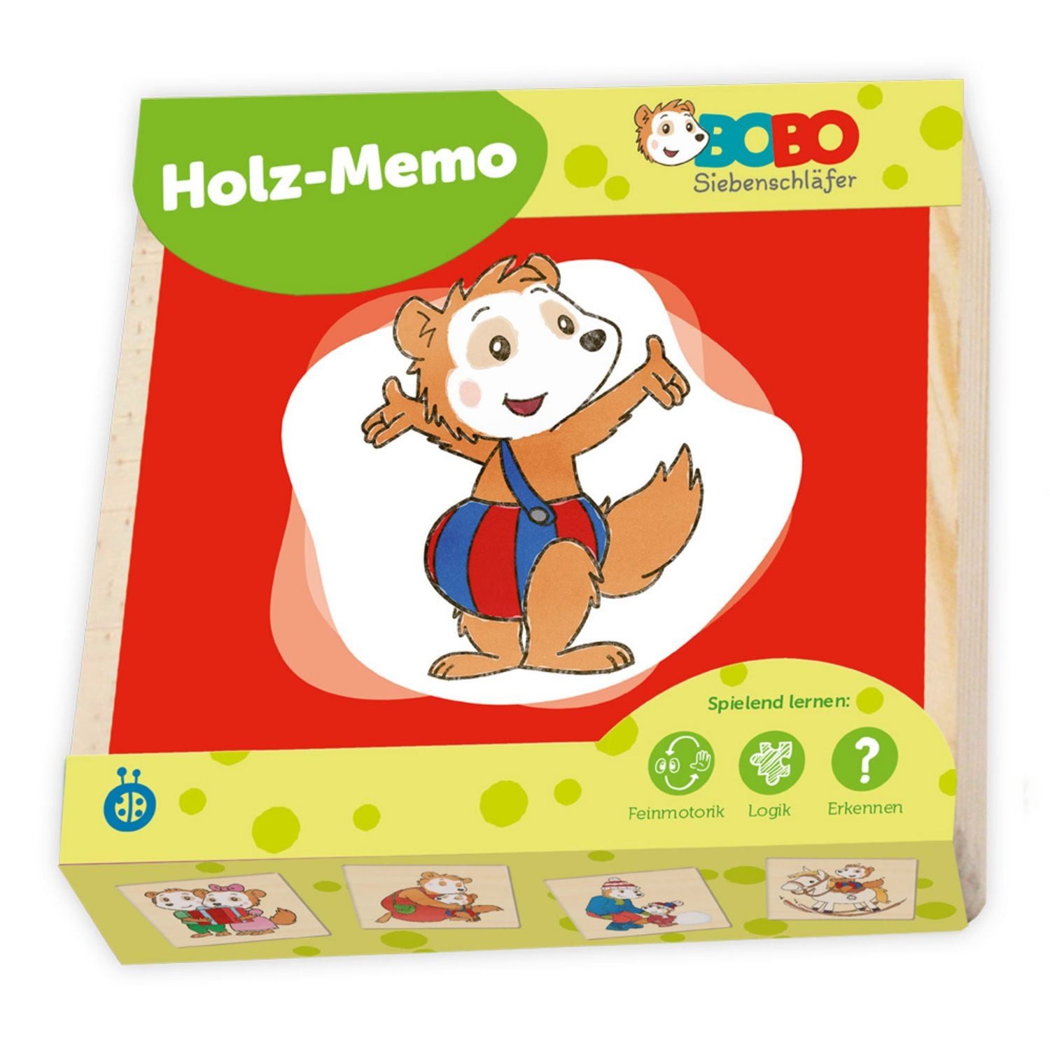 Trötsch Verlag Spiel Trötsch Bobo Siebenschläfer Memo