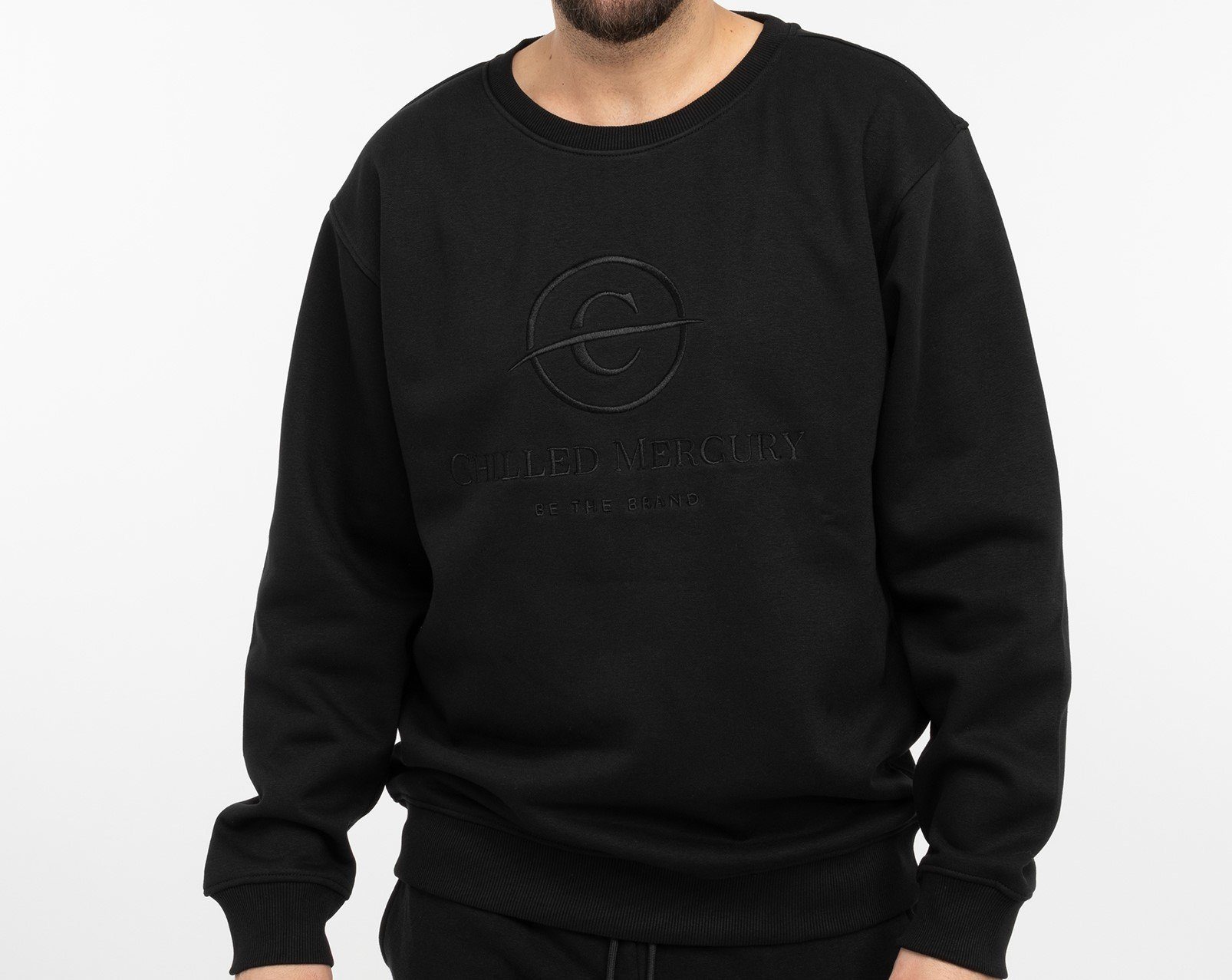 Chilled Mercury Sweatshirt Pullover/ Männer Schwarz