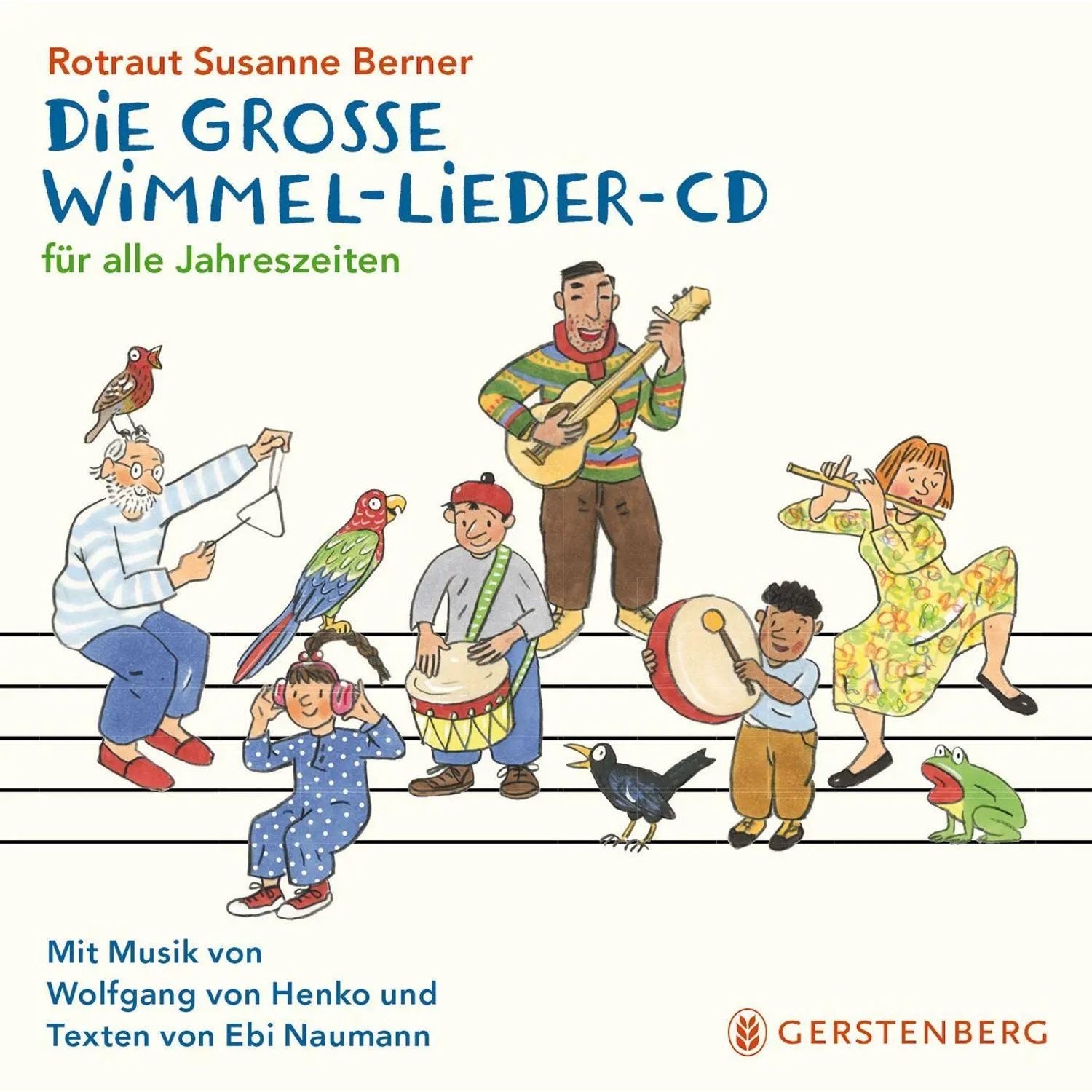 Gerstenberg Verlag Hörspiel Die große Wimmel-Lieder CD