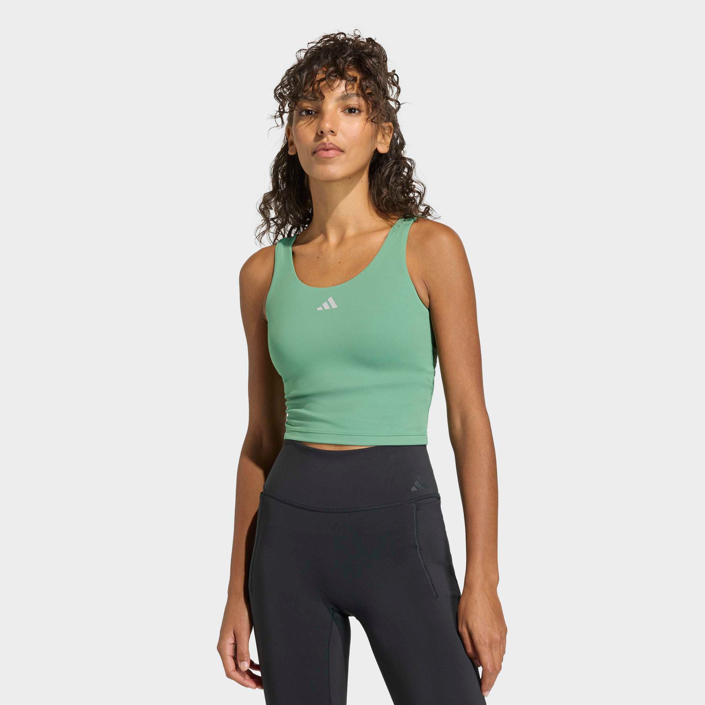 adidas Performance Tanktop 3-STREIFEN STUDIO ALL ME, LEICHT STÜTZEND günstig online kaufen
