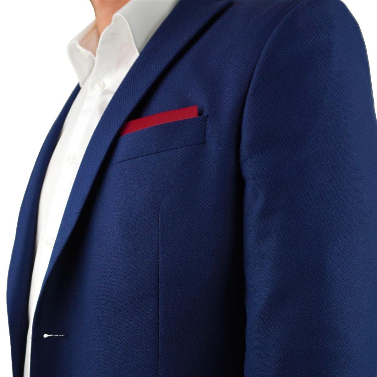 DonDon Einstecktuch DonDon Herren Einstecktuch vorgefaltet eckig am Karton größenverstellb, (Packung, 1-St), vorgefaltet, mit Karton verstärkt, Seidenlook