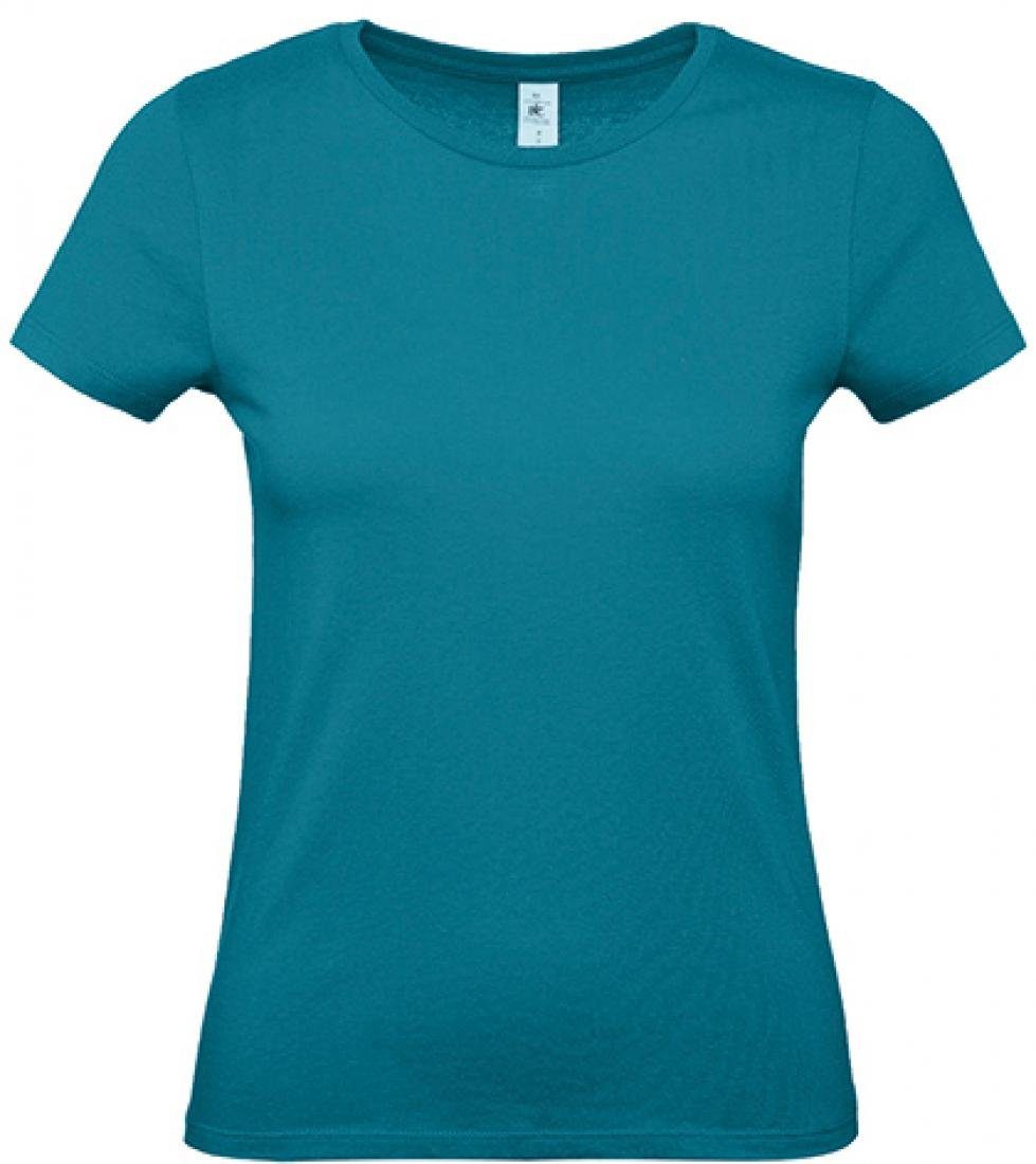 Rundhalsshirt Damen T-Shirt 100
