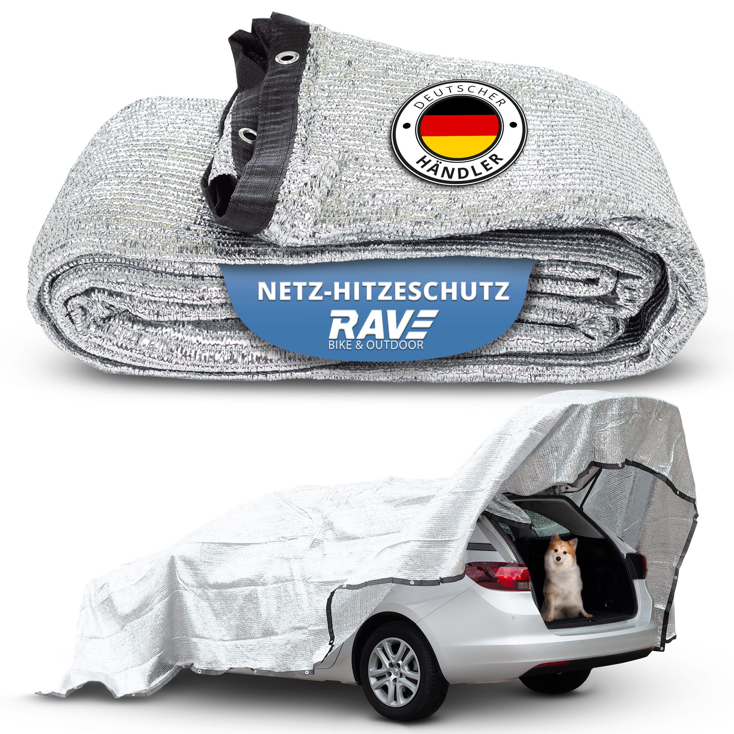 Rave Bike&Outdoor Autosonnenschutz Schattennetz für Auto, günstig online kaufen