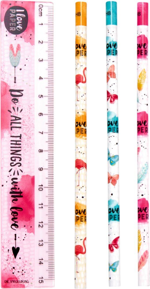 Lernspielzeug Schreibtisch-Set - I love Paper