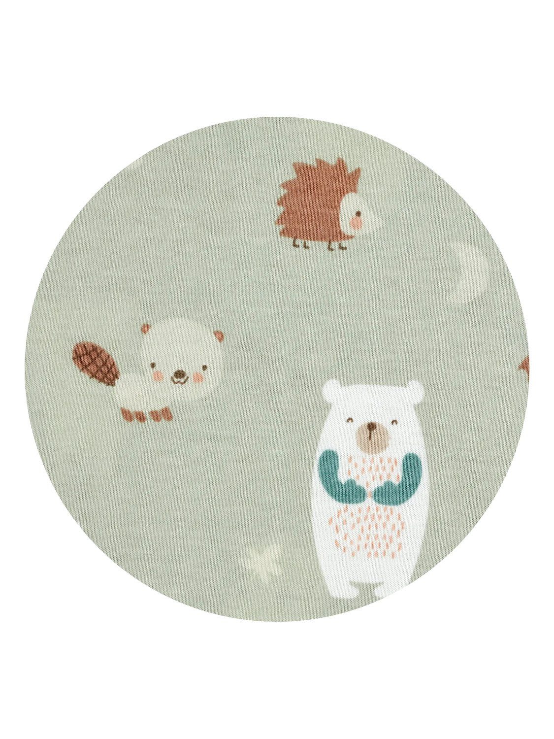 Alvi® Babybettwäsche Bettwäsche Baumwolle, Baumwolle, 2 teilig, atmungsaktiv – Bild 2 von 5