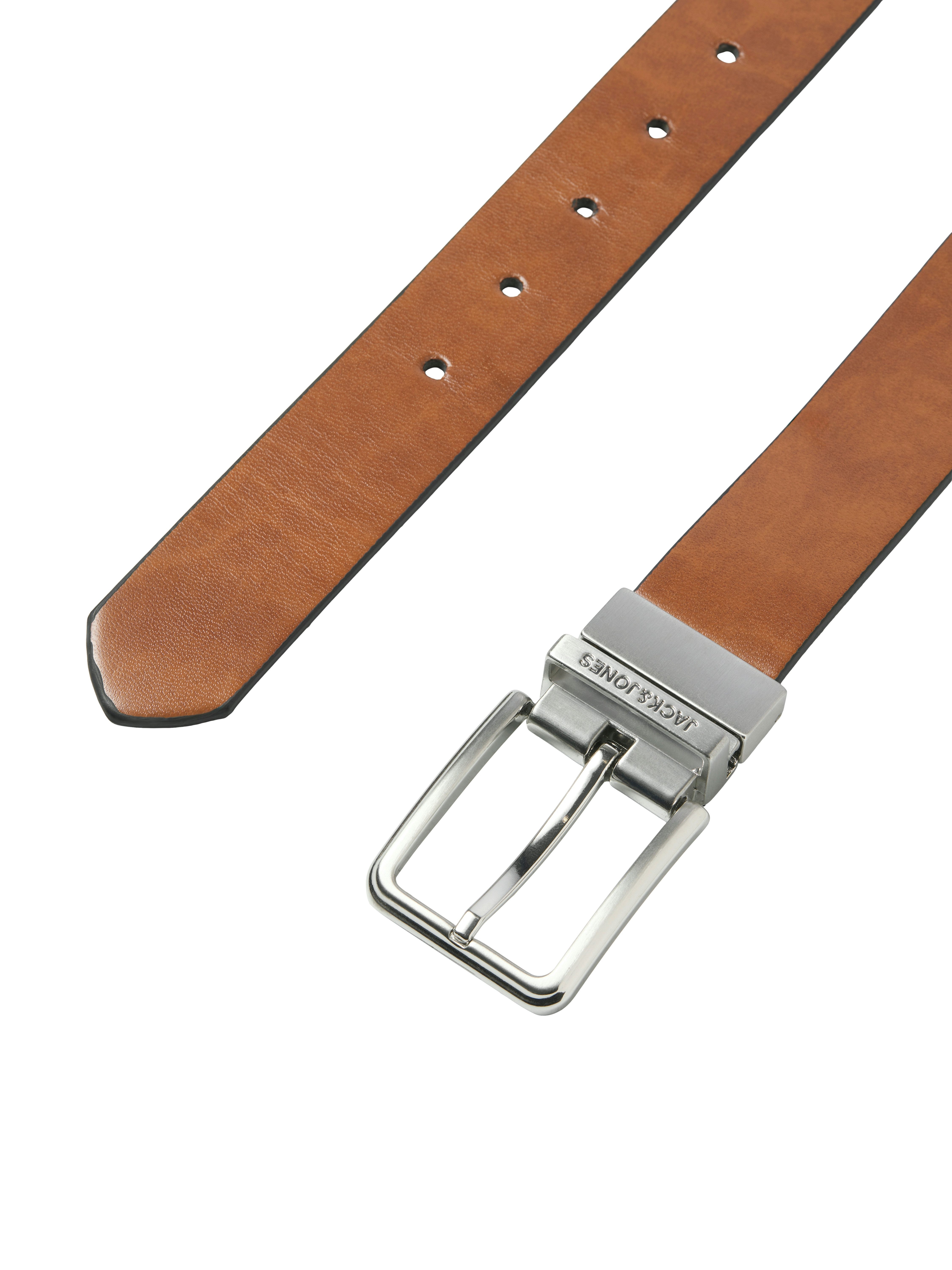 Jack & Jones Ledergürtel JACGARDA REVERSIBLE BELT NOOS