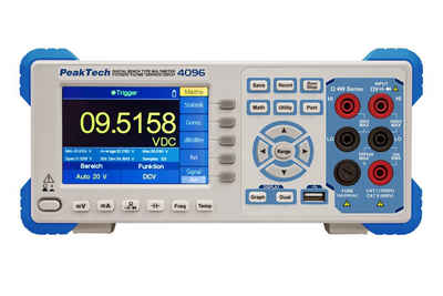 PeakTech Multimeter PeakTech 4096: TrueRMS grafisches Tischmultimeter ~ 200.000 Counts