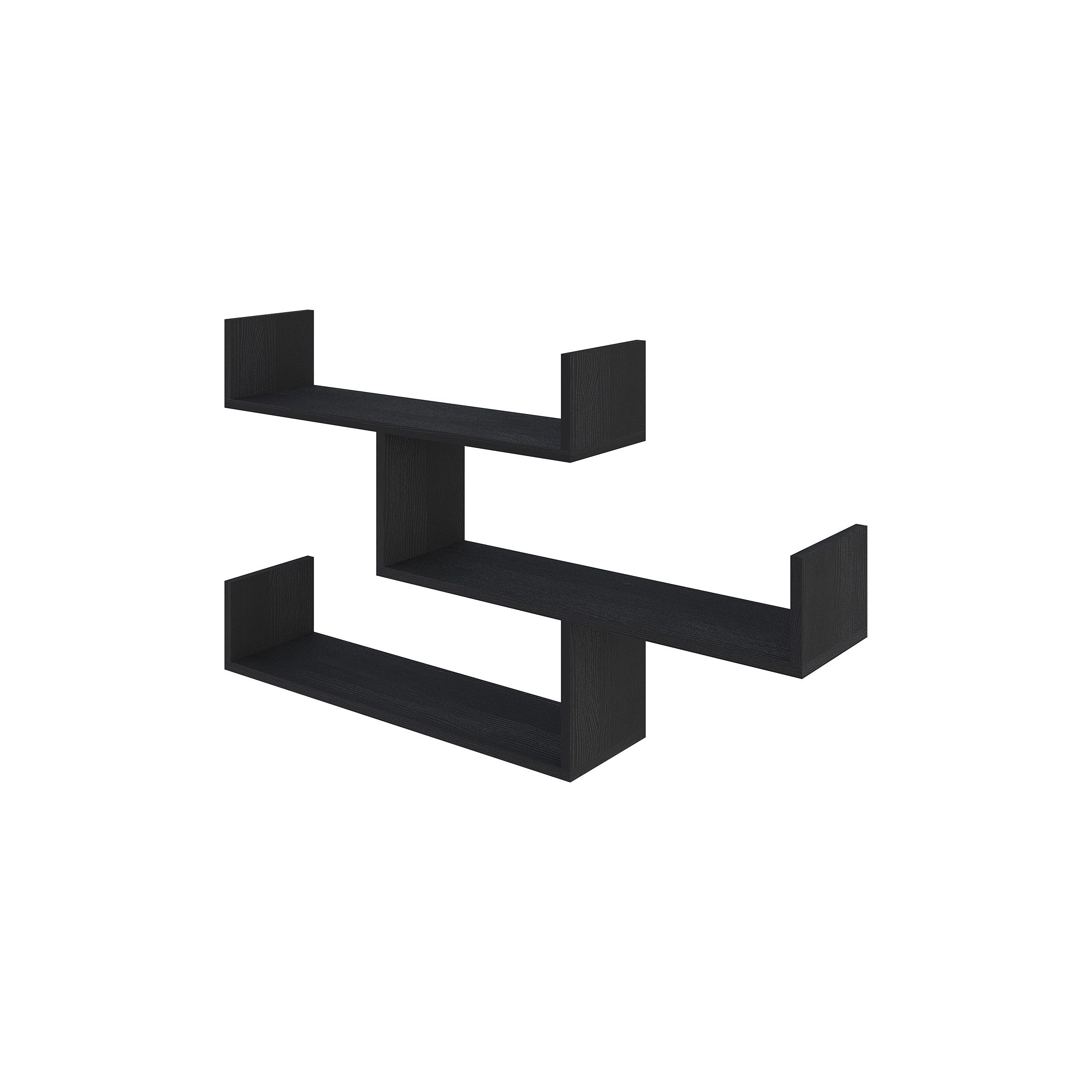 Decortie Bücherregal Tibet, Wandregal Modernes Bücherregal, 119 x 22 x 66,5 günstig online kaufen