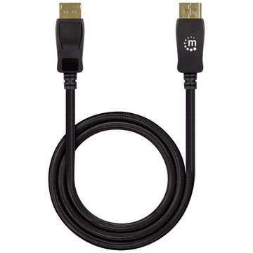 MANHATTAN 8K@60Hz DisplayPort 1.4 Kabel HDMI-Kabel, Ultra HD (8K)