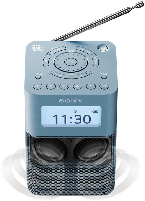 Sony »XDR V20D« Digitalradio (DAB) (Digitalradio (DAB), FM Tuner, UKW mit RDS, 5 W)  - Onlineshop OTTO