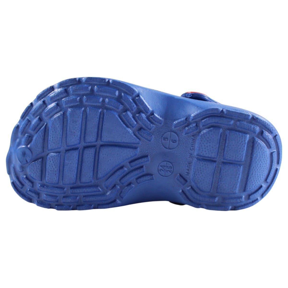 MARVEL Spider-Man Kinder Jungen Clogs Badeschuhe Gr. 22 bis 33 Blau Clog