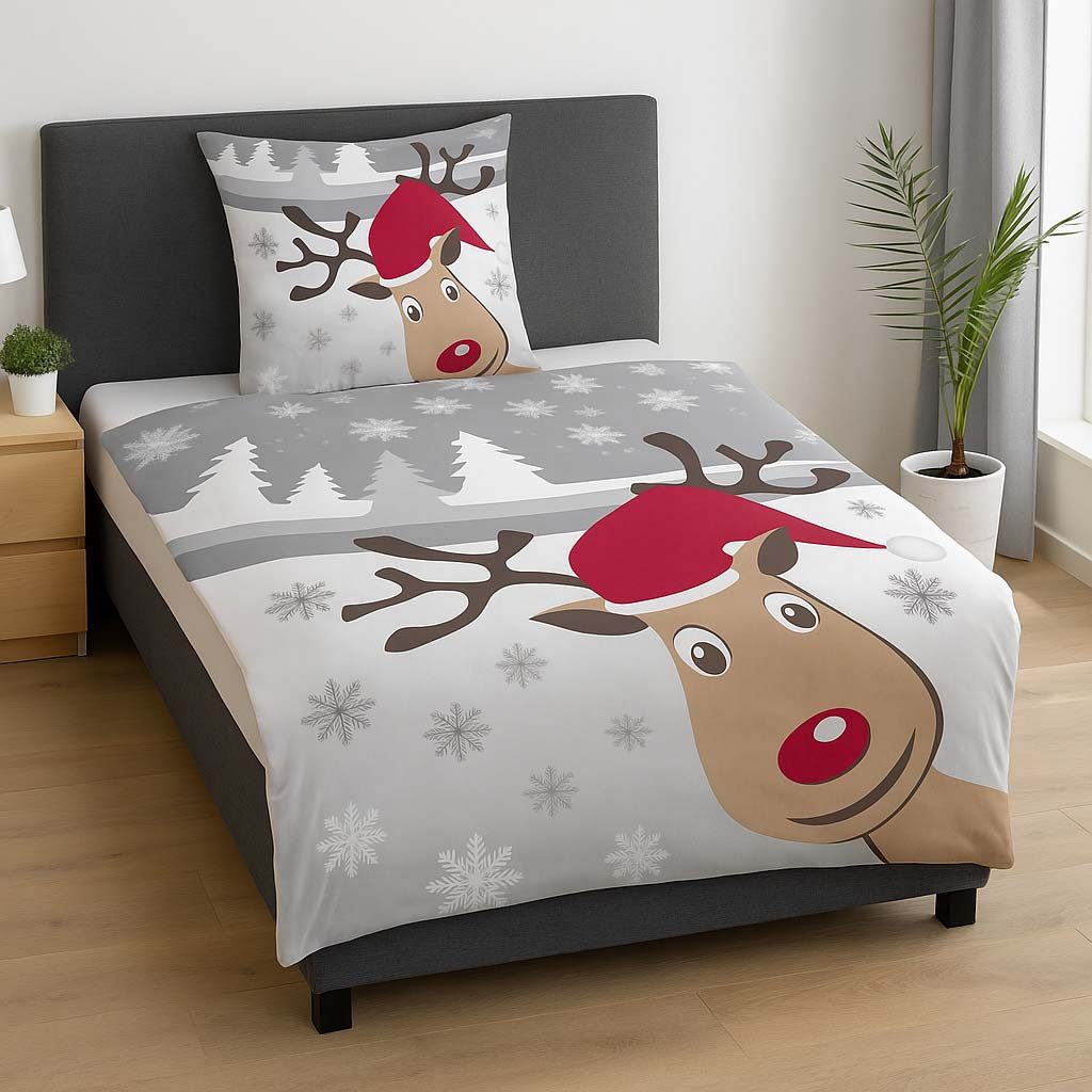 Casa Colori Bettwäsche Fleece Winter mit RV Garnitur 2 tlg. 135x200 cm, Fle günstig online kaufen