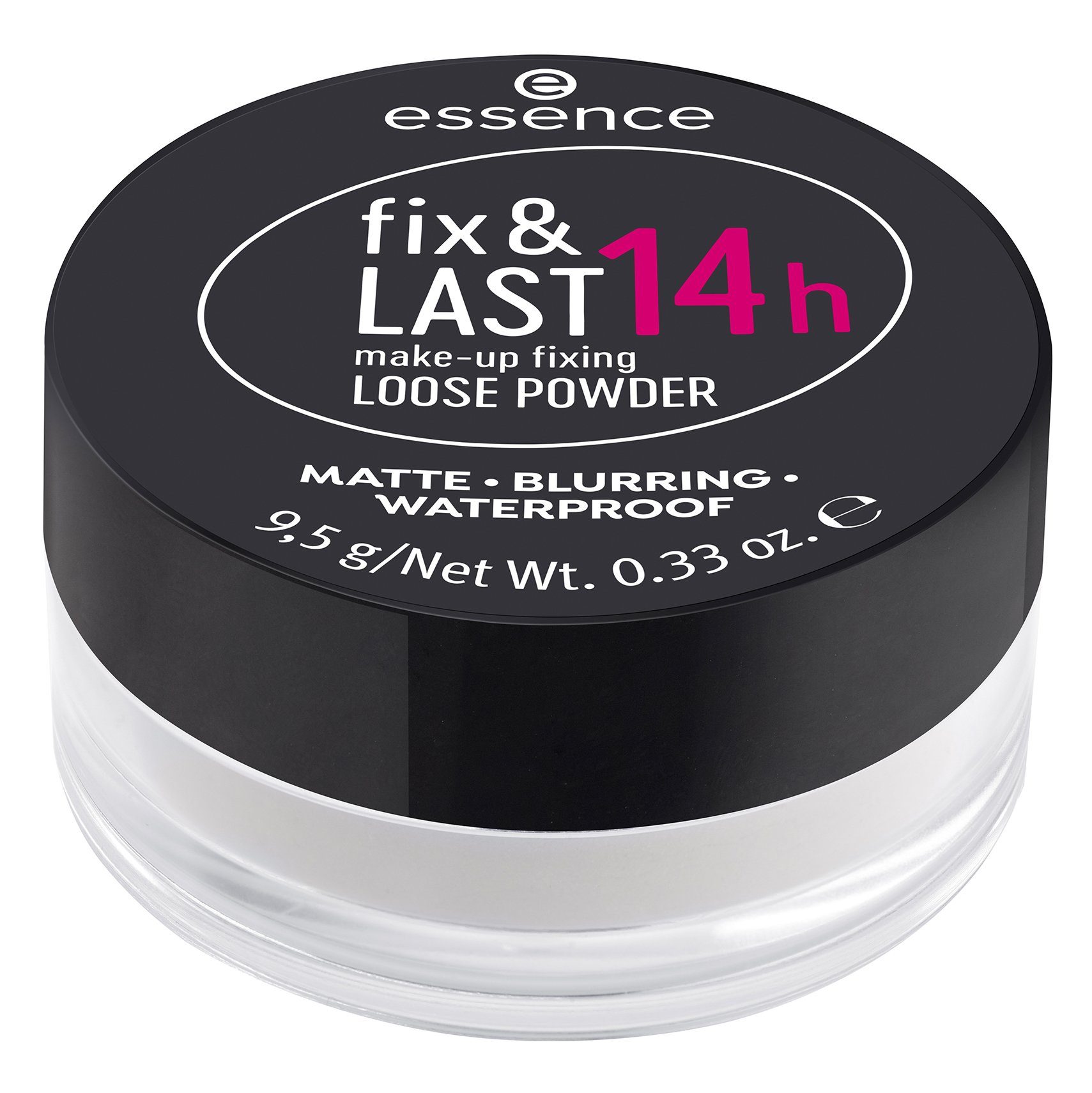 Essence Puder fix & 14h 3-tlg. POWDER, LOOSE LAST make-up fixing
