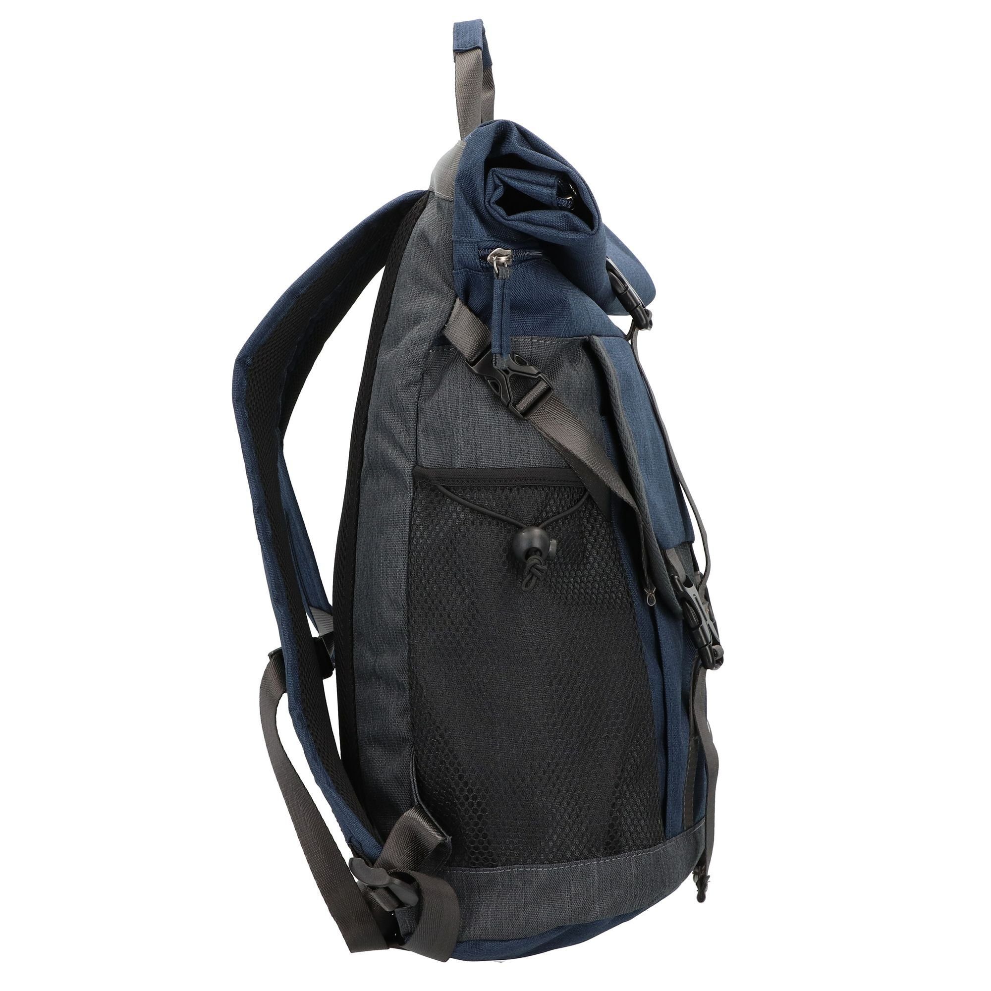 camel active Rucksack Satipo, Nylon blue