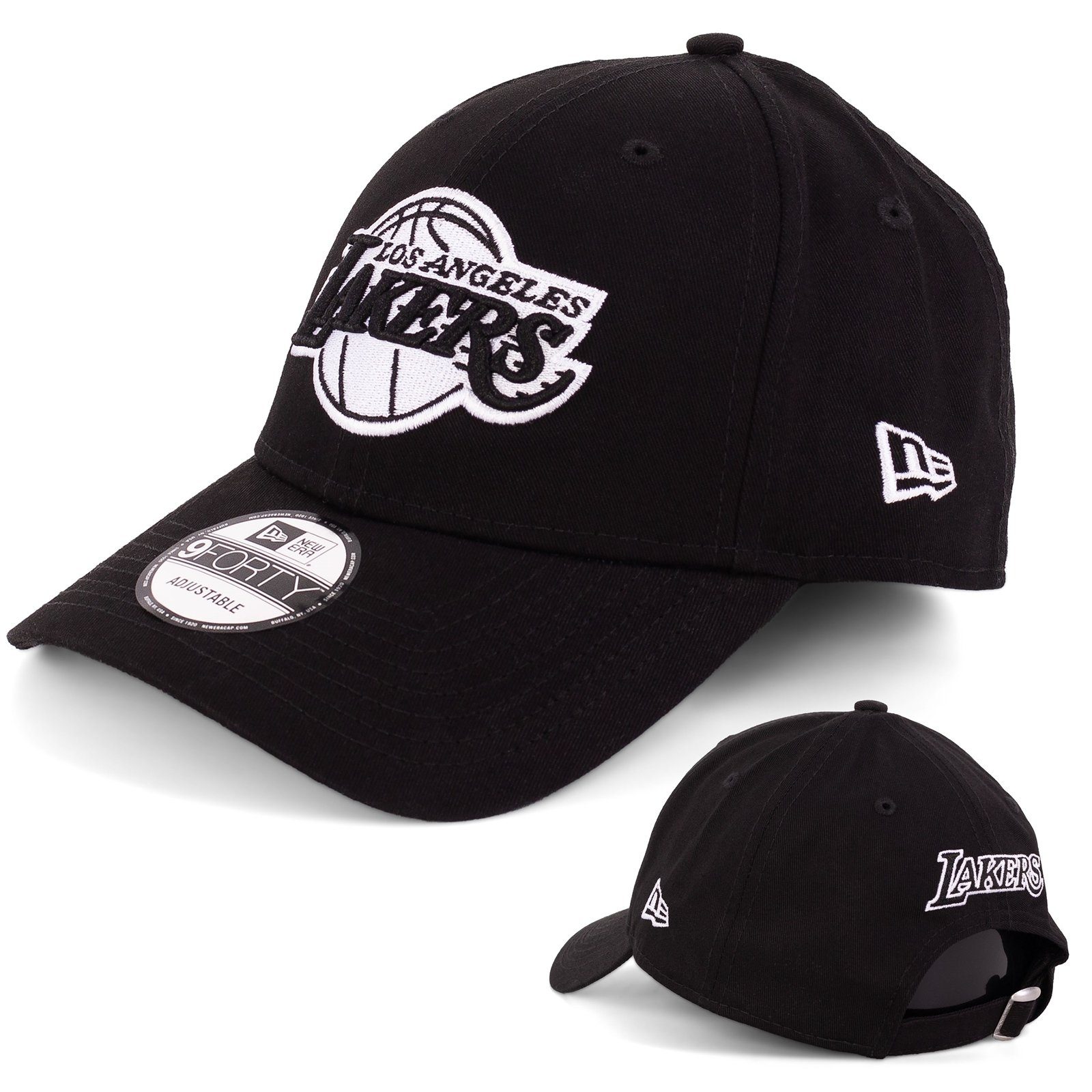 Baseball Cap Cap New Era Lakers 940 LOSLAK, F blk/wht