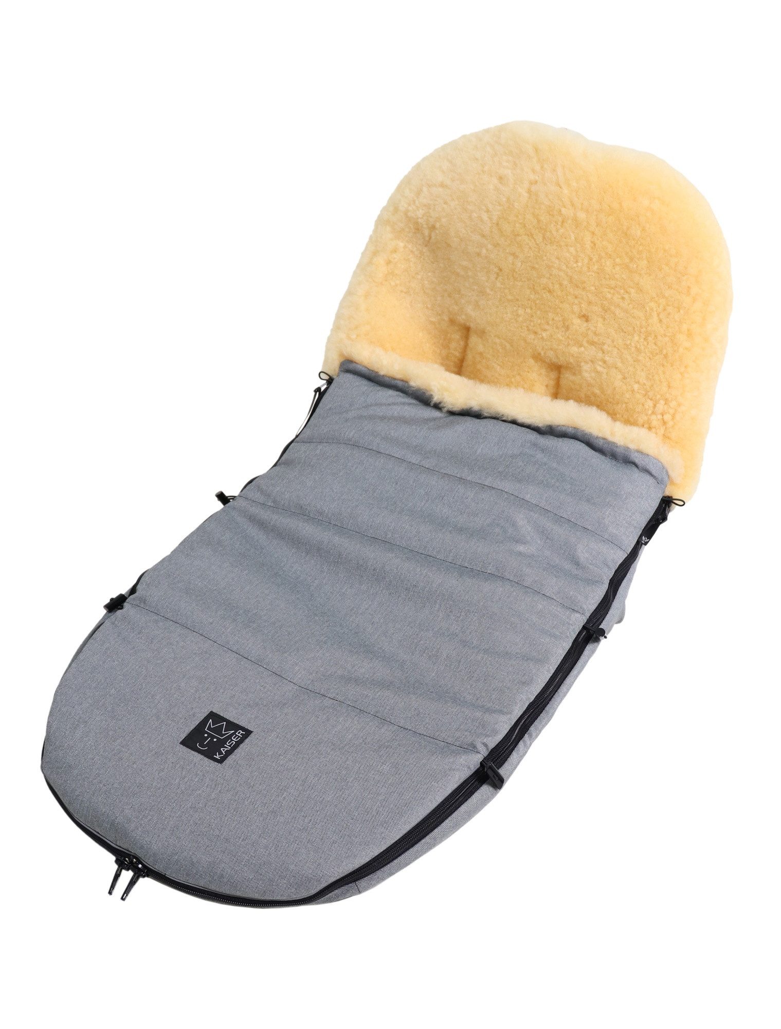 Fußsack Classic Style 2.0 for Bugaboo, Lammfell Fußsack
