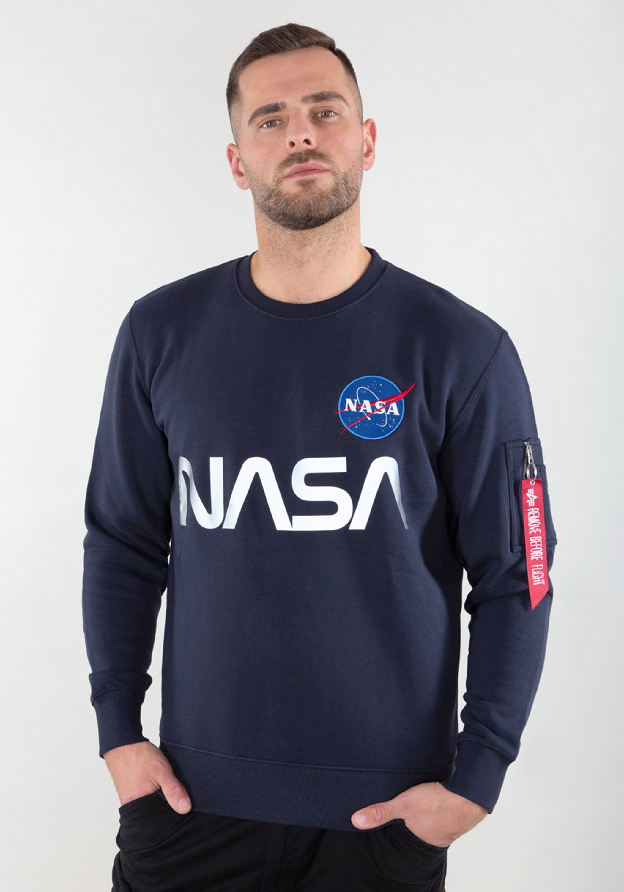 Alpha Industries Sweater NASA Reflective Sweatshirt