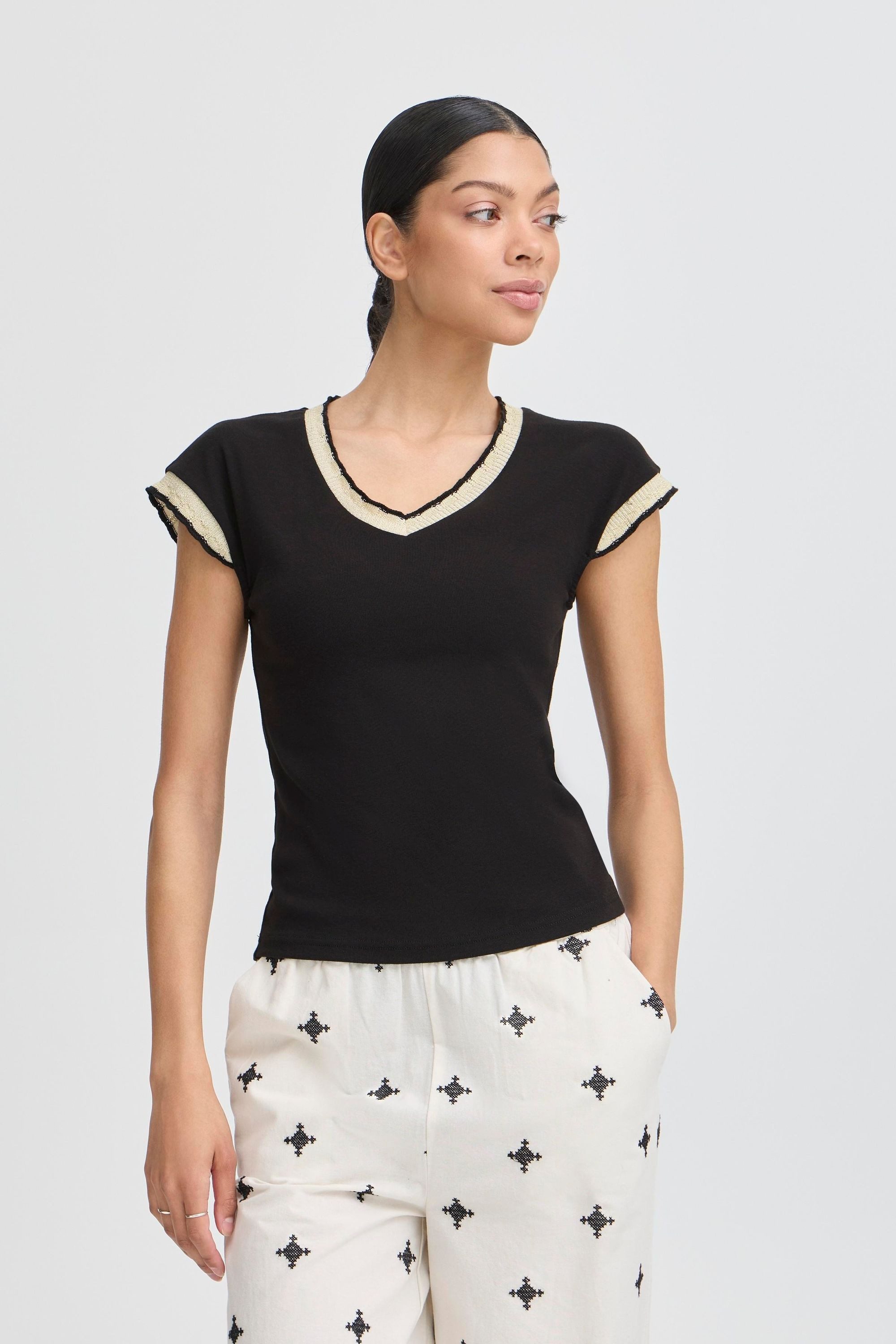 b.young V-Shirt BYRYA Casual T-shirt günstig online kaufen