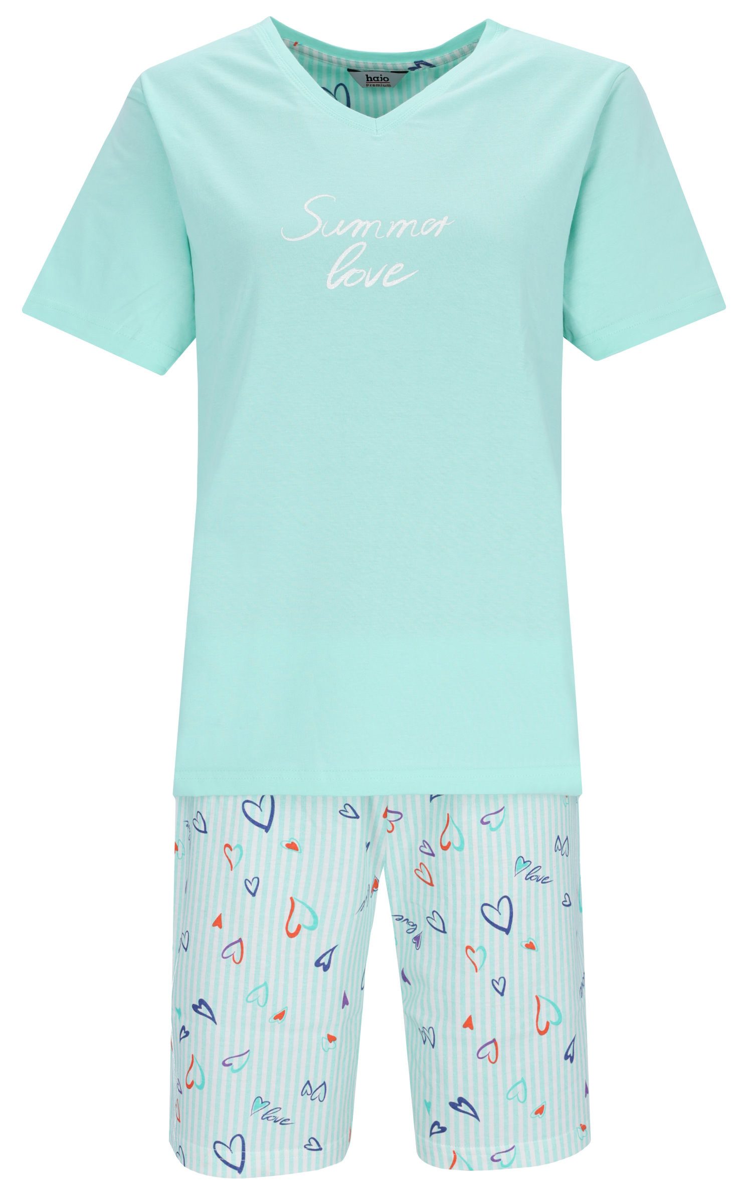 Shorty Damen Pyjama kurz