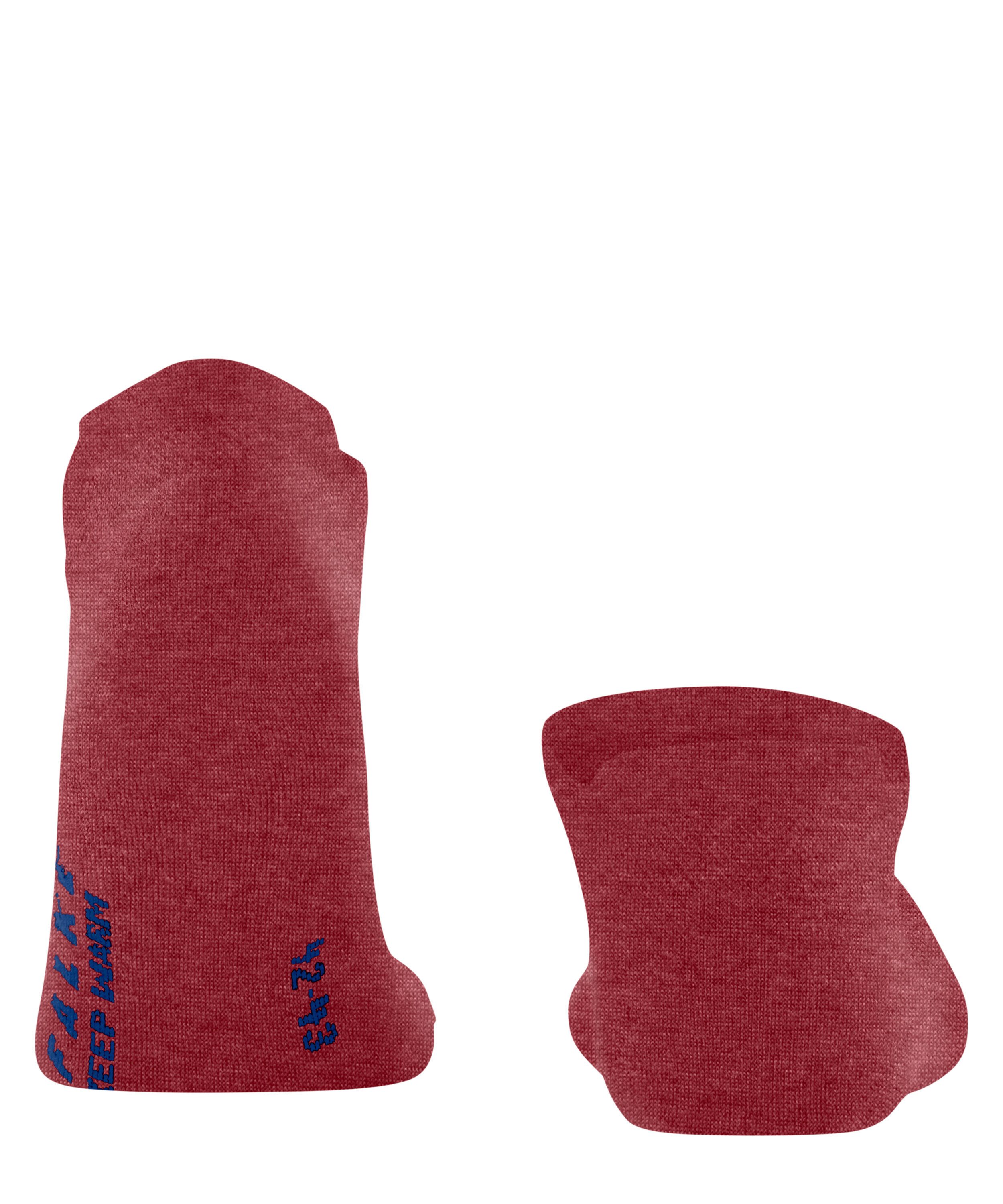 FALKE Sneakersocken Keep Warm Sneakersocken (1-Paar) mit Merinowolle und Plüschsohle