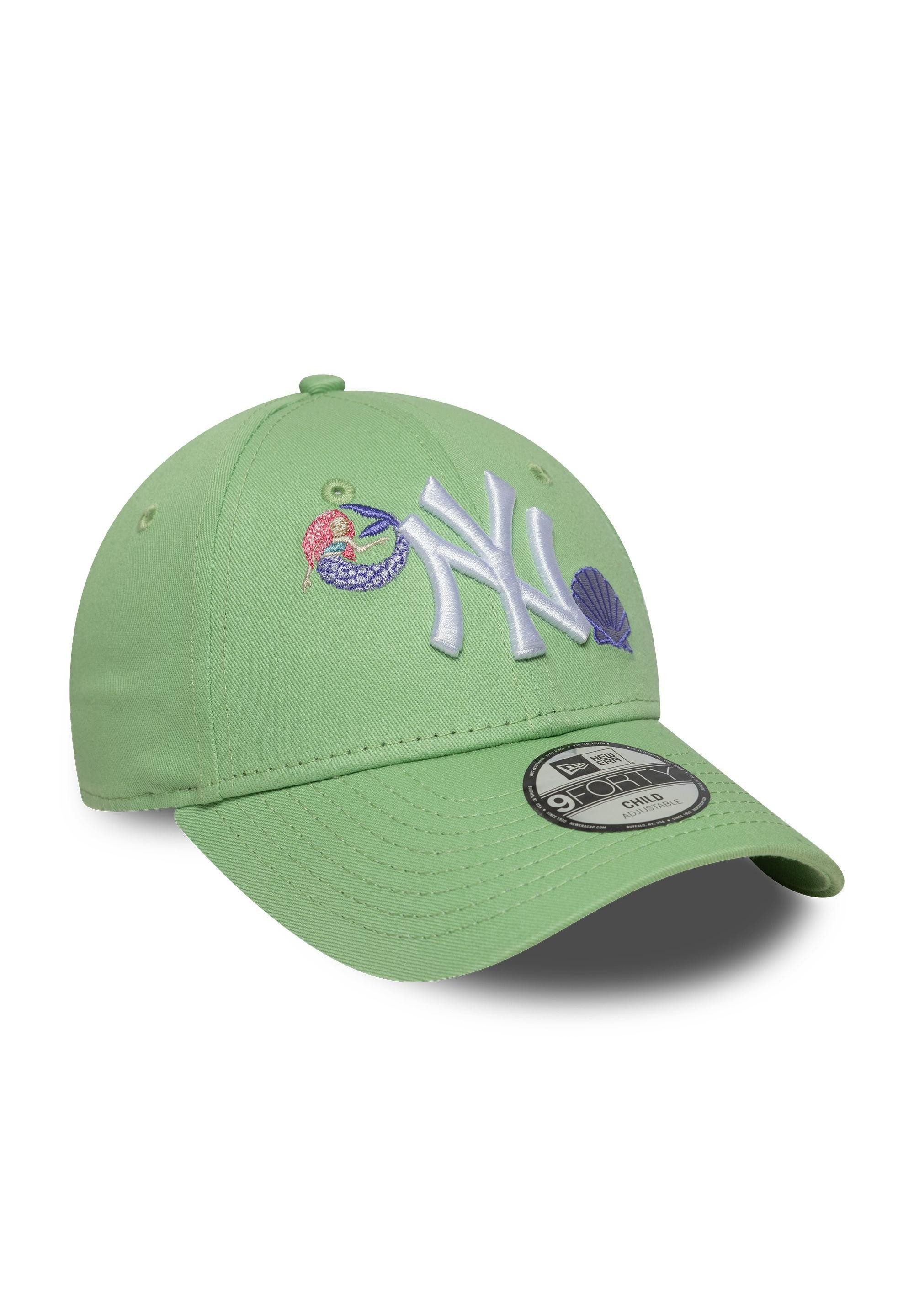 New Era Baseball Cap New York Yankees New Era 9Forty Kids Cap Nautical Icon Meerjungfrau he (1-St)
