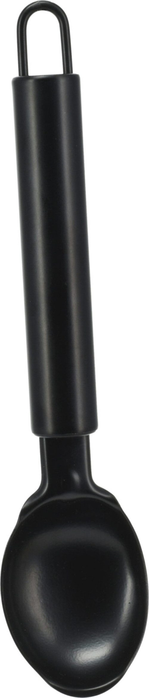 Koopman Eisportionierer Schwarz Metall 19 cm lang 2er Set, Aufhängöse, Spülmaschinengeeignet, Schwarz, Gastronomie, Langlebig