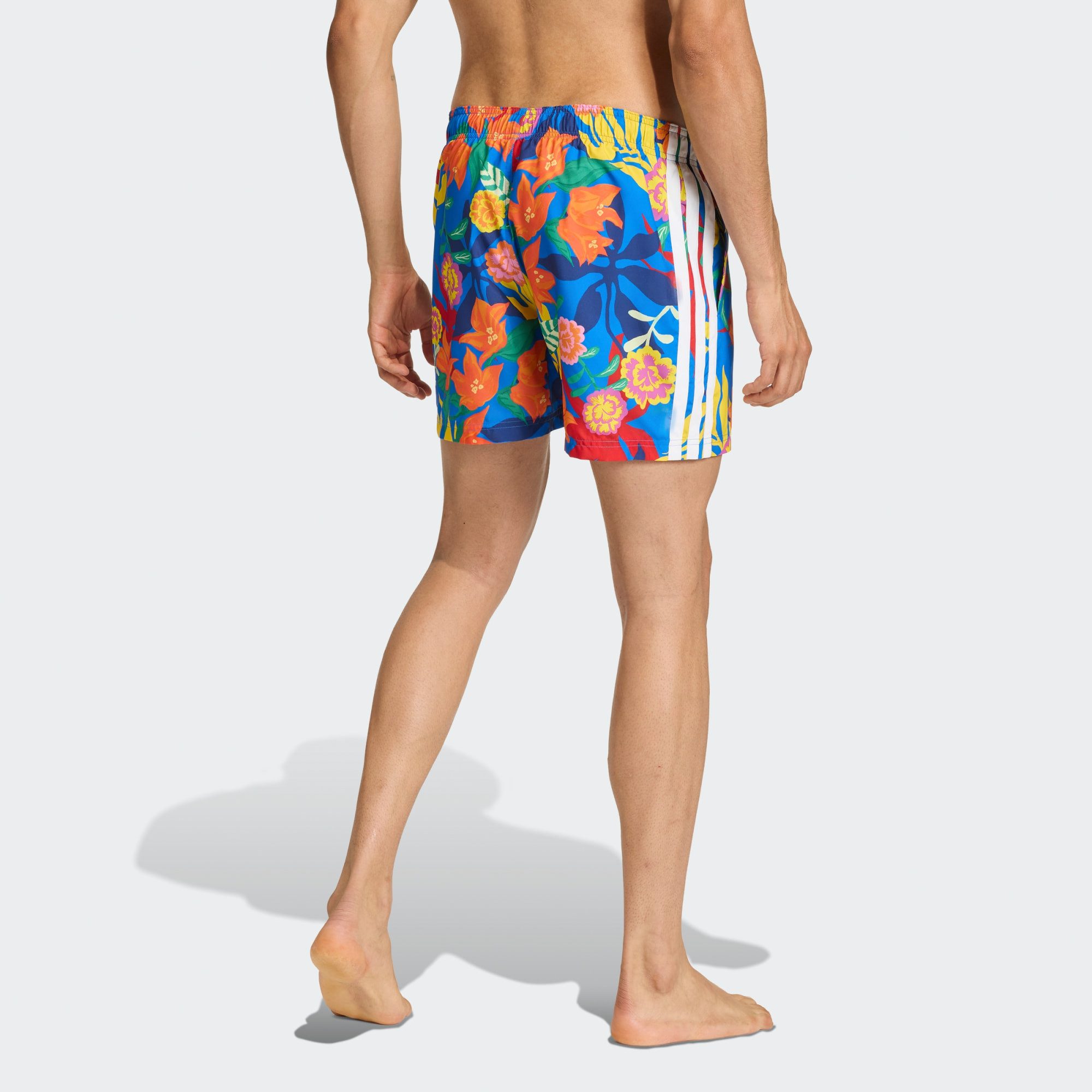 adidas Sportswear Badeshorts MEXICANA FLORALS 3 STRIPES SWIM SHORTS 5 INCH günstig online kaufen