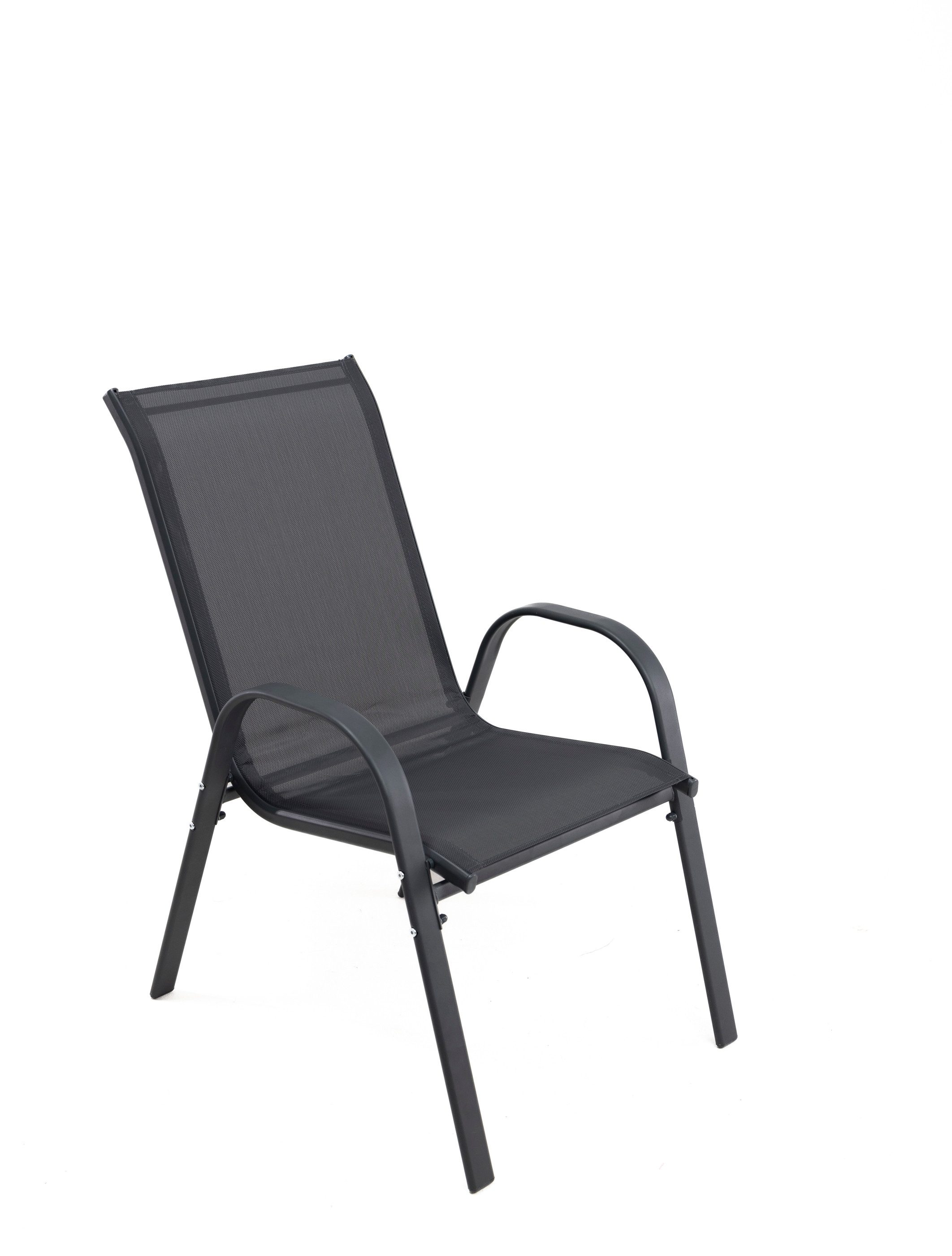 ONDIS24 Gartenstuhl Gartenstuhl Stapelstuhl Manor, Metallgestell günstig online kaufen
