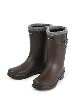 Regenliebe Pfütze-W Gummistiefel Halbschaft Regenstiefel mit Warmfutterstrumpf