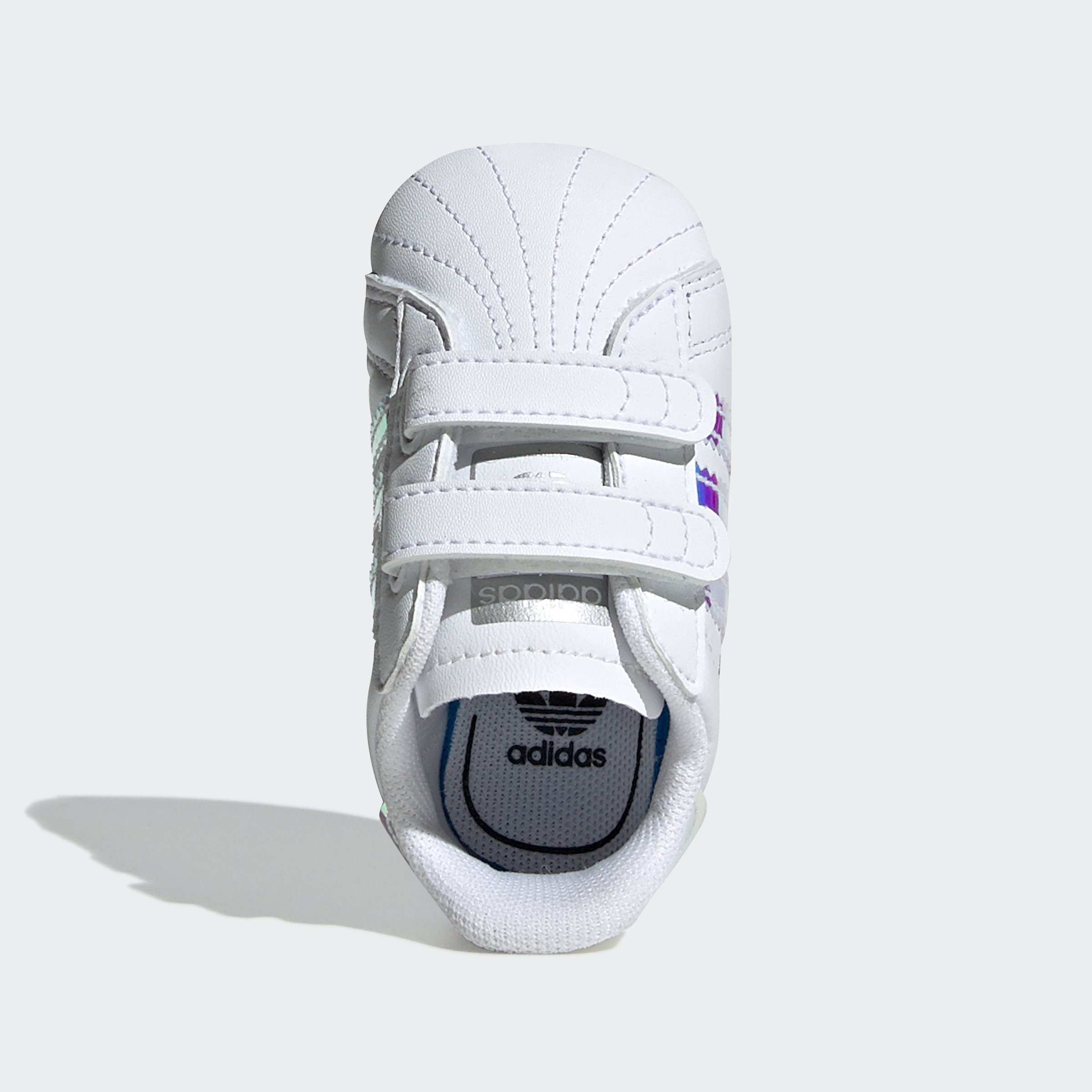 für Sneaker adidas Originals Klettverschluss Babys SUPERSTAR mit