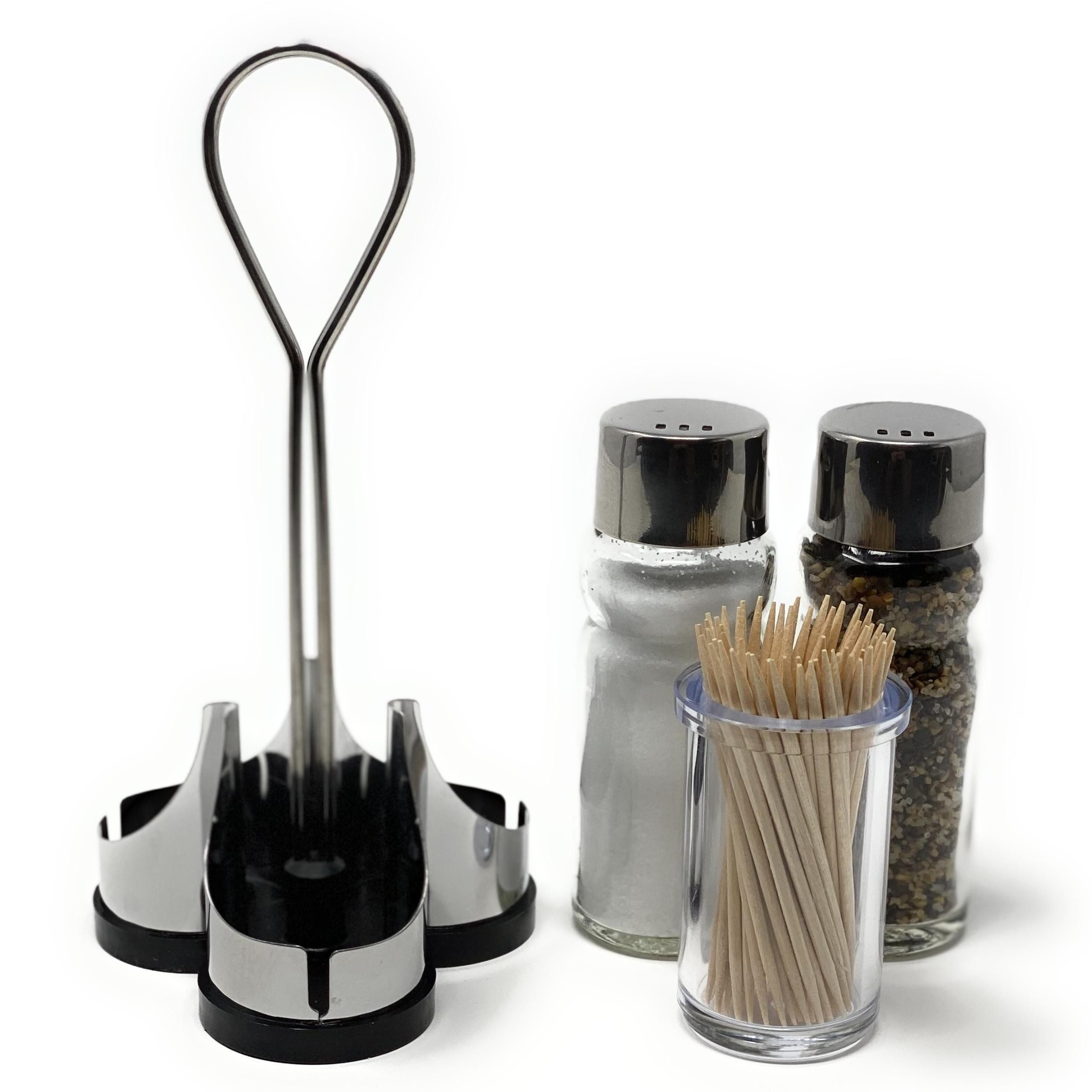 DanDiBo Menage-Set Menage Salz und Pfefferstreuer Set Zahnstocher 230 Salzstreuer – Bild 5 von 5