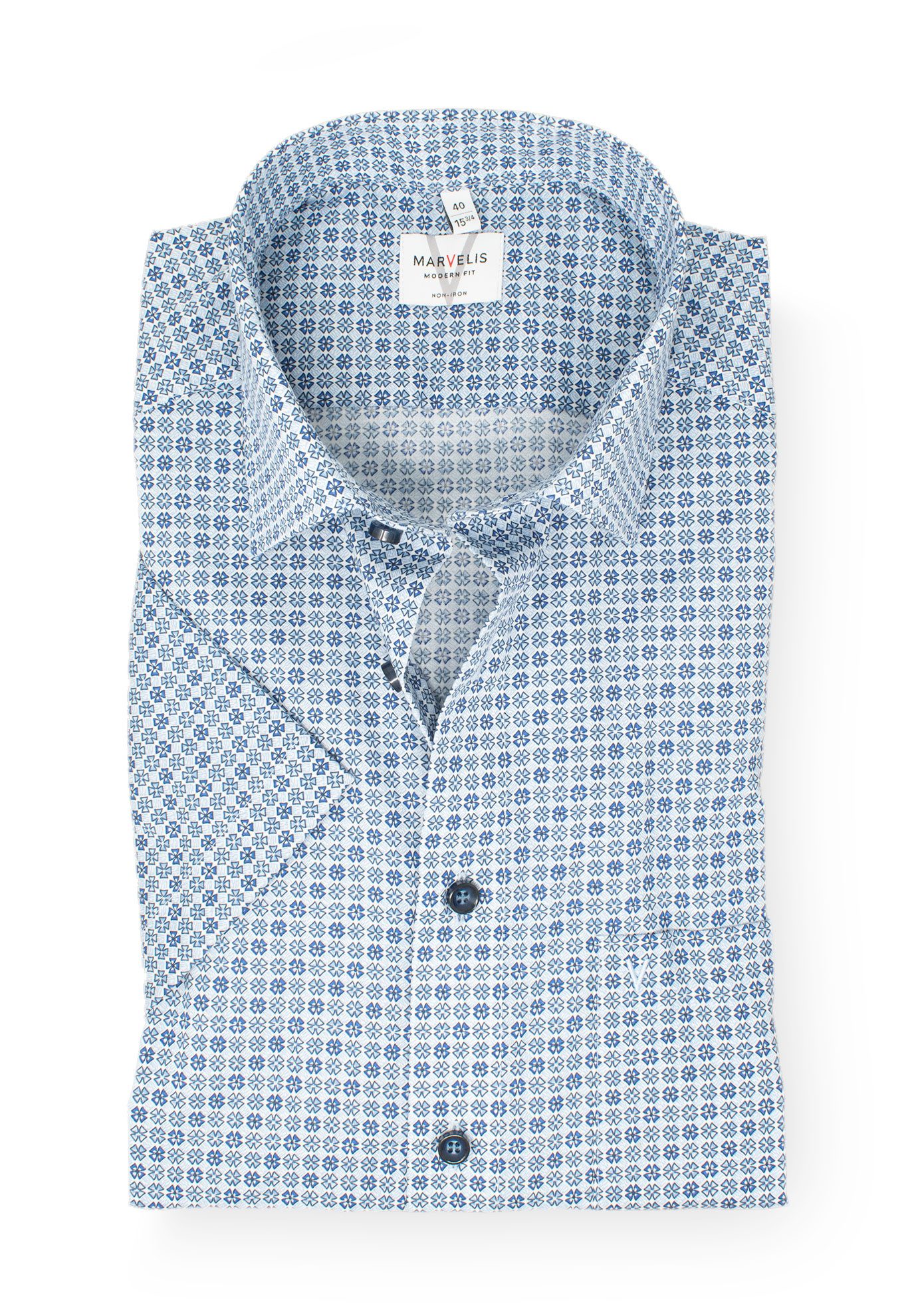 Kurzarmhemd Modern Fit
