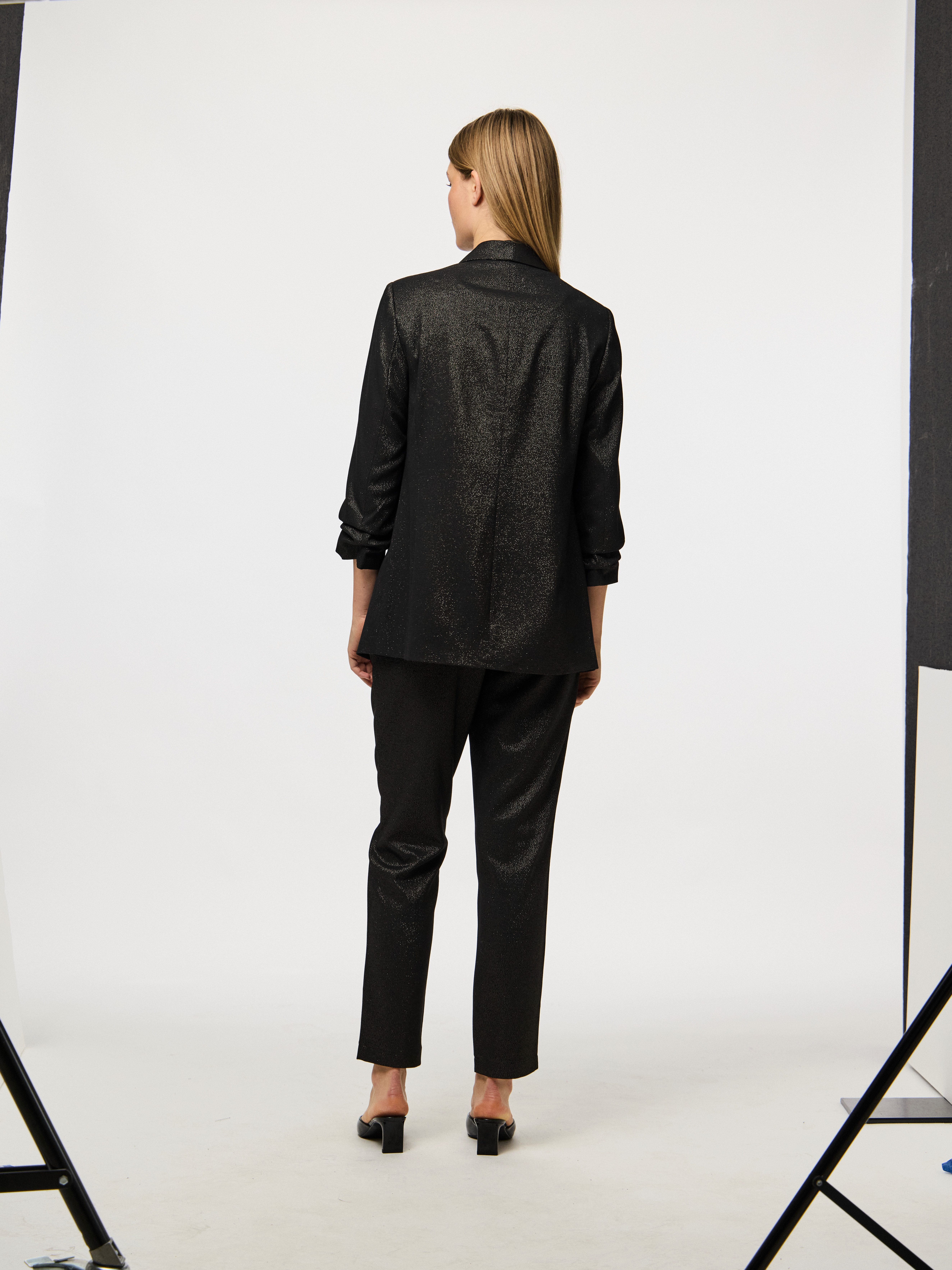 pieces Longblazer PCBOSELLA 3/4 GLITTER BLAZER NOOS – Bild 5 von 5