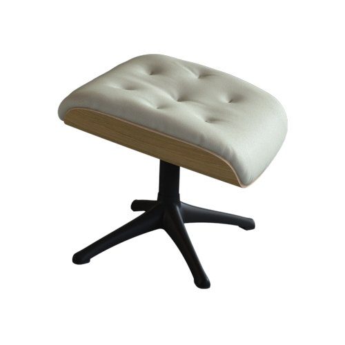 FLEXLUX Подставка для ног Volden Beinstütze, pflegeleicht, skandinavisches Design, hoher Komfort, für Beinauflage zur besseren Entspannung, schwarzer Fuß, Holzrahmen