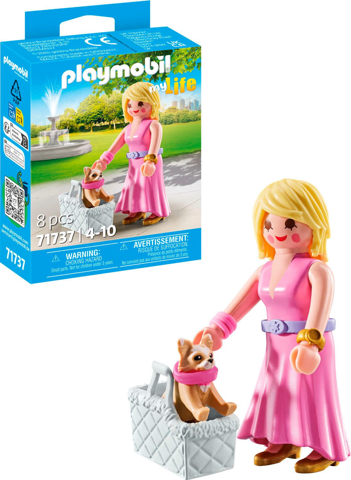 Playmobil® It-Girl mit Chihuahua (71737), Playmobil My Life Konstruktions-S günstig online kaufen