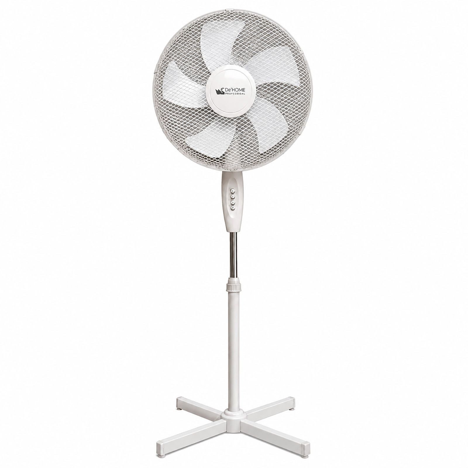 BURI Standventilator Standventilator Ventilator Windmaschine Luftkühler Oszillierend 45W