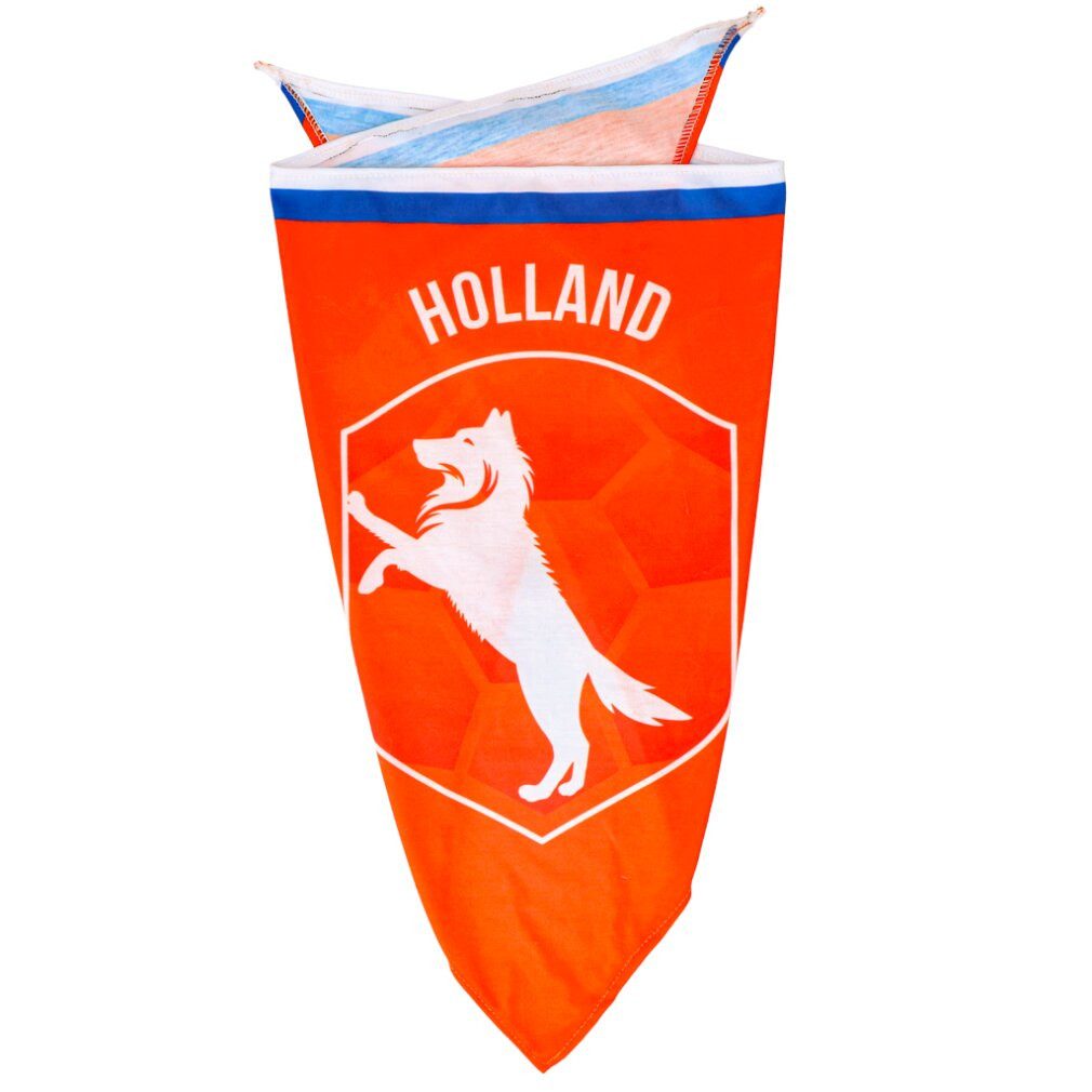 Holland Animal Care Tierquietschie Oranje Bandana Hup Holland L