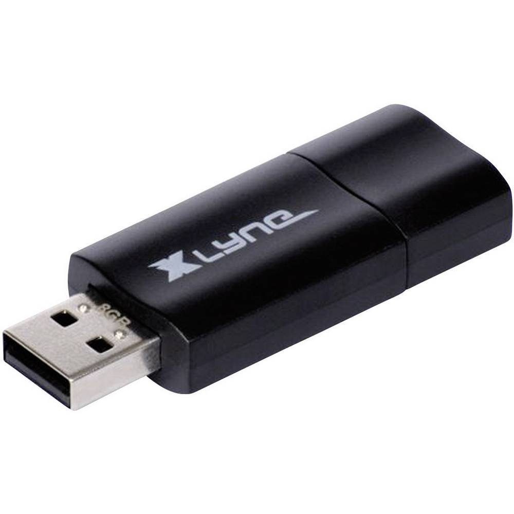 XLYNE USB-Stick 32 GB USB 2.0 USB-Stick (versenkbarer USB-Anschluss)