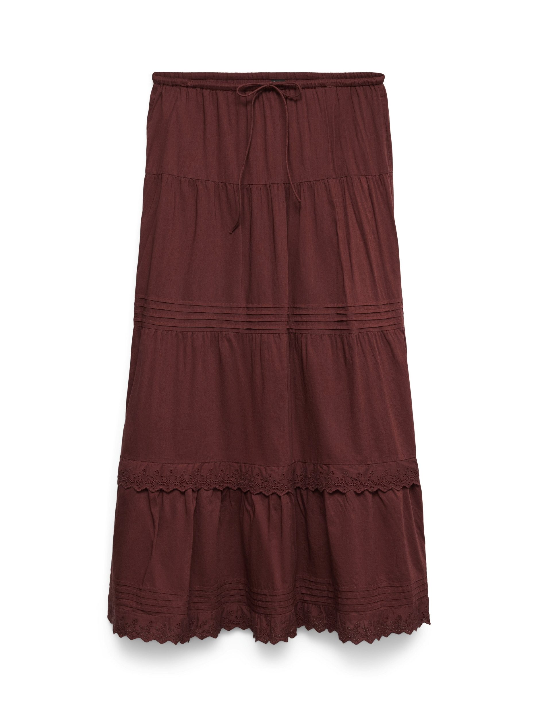 Vero Moda A-Linien-Rock VMSANDY HW ANKLE SKIRT WVN, Andorra