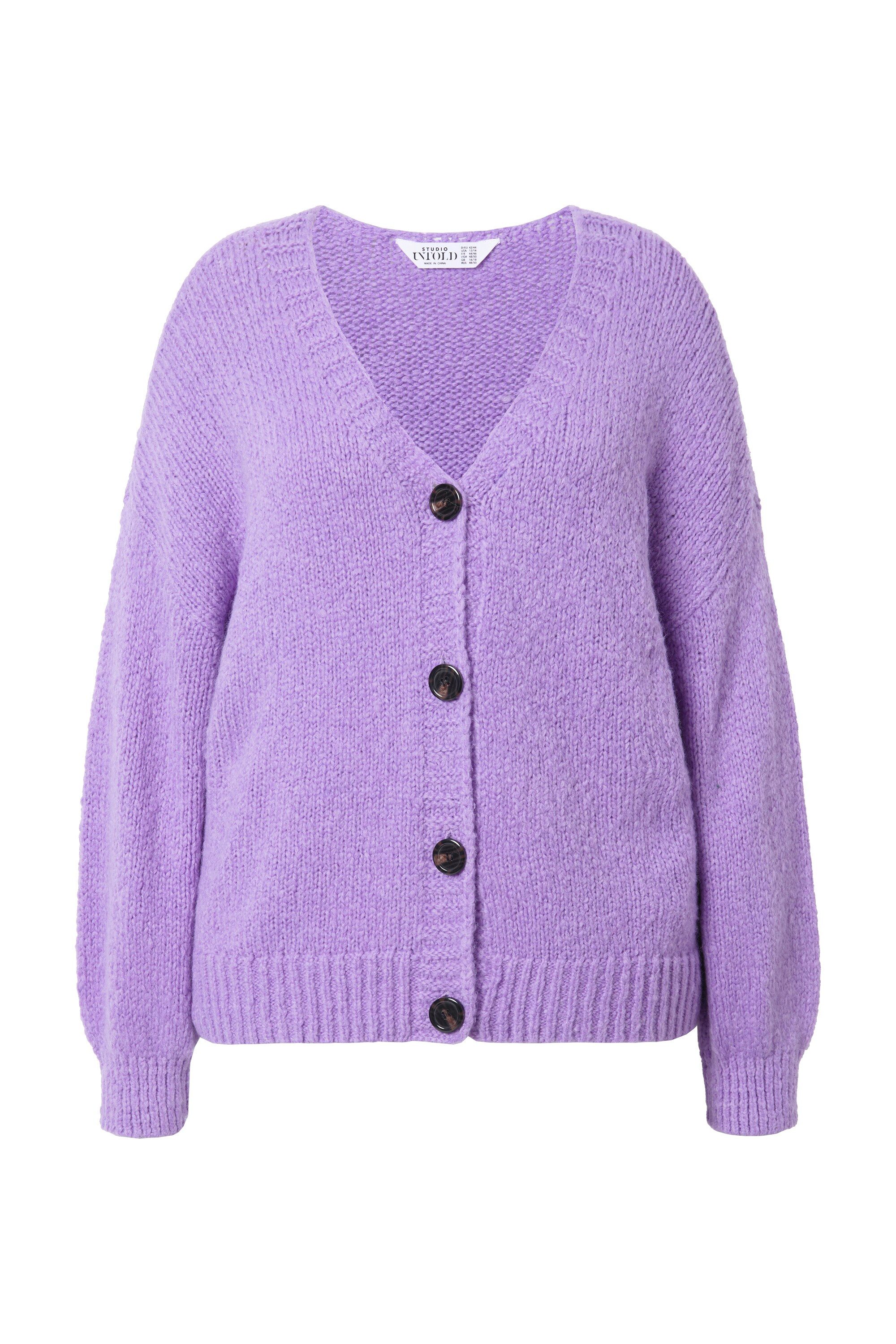 Studio Untold Strickjacke Strickjacke Oversize Shape günstig online kaufen