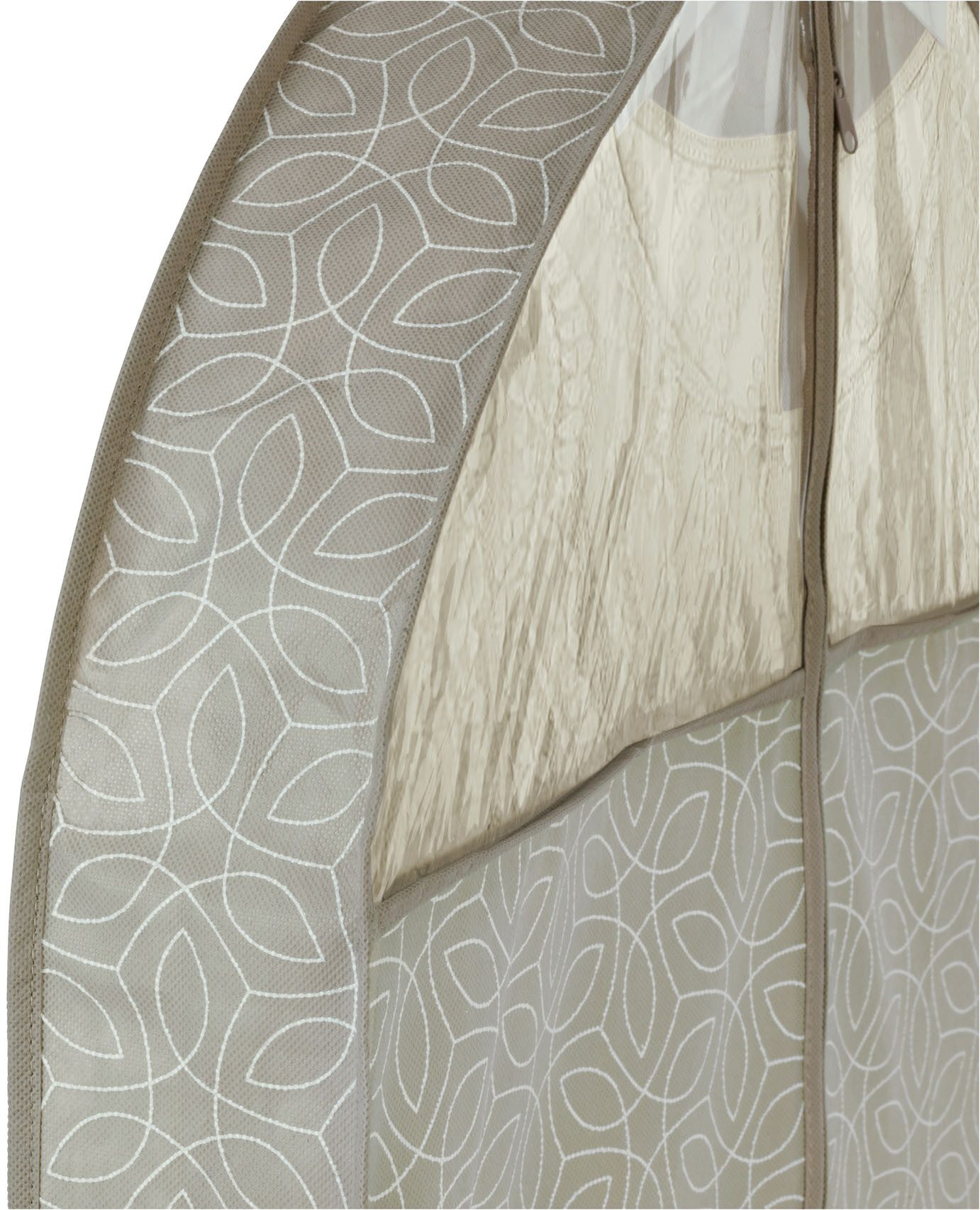 WENKO Kleidersack Modell Balance (Set, 2 St) 60 x 180 cm, lang, atmungsaktiv, mit Reißverschluss & Sichtfenster