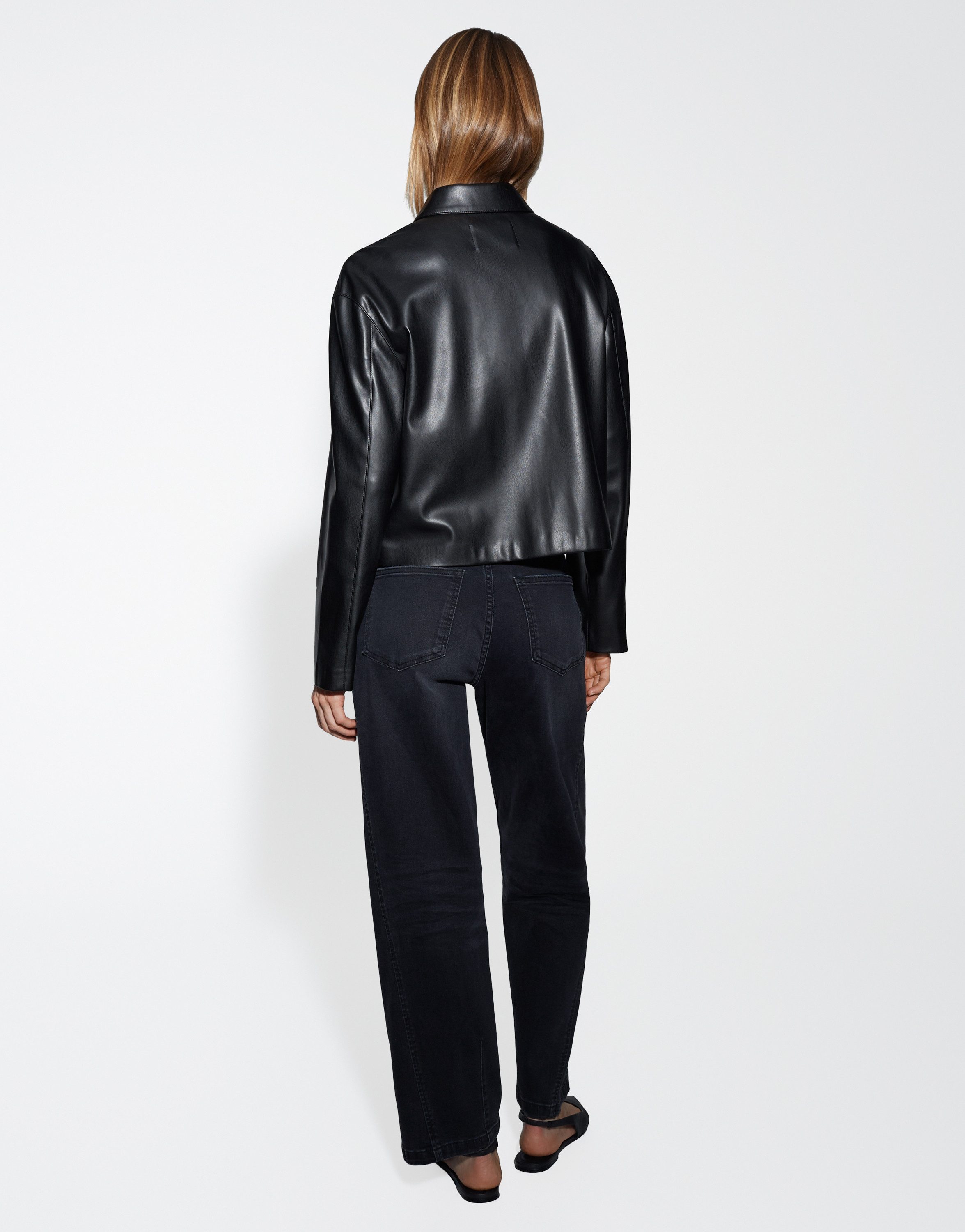 OPUS Jackenblazer JOSMICA Regular in Nappalederoptik günstig online kaufen