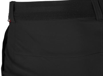 Bergson Outdoorhose FROSLEV COMFORT Herren Wanderhose, recycelt, elastisch, 7 Taschen, Kurzgrößen, schwarz