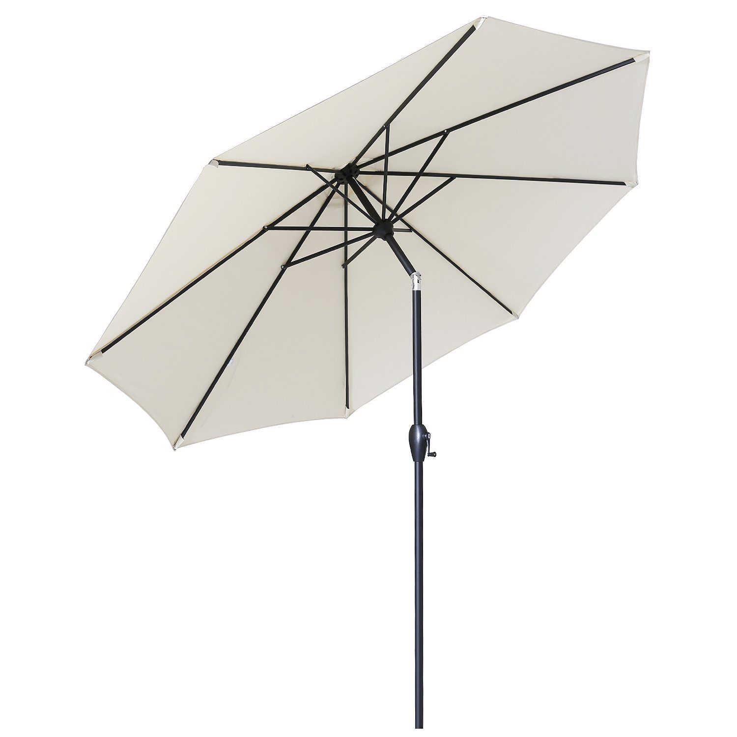 Sekey Sonnenschirm 330cm Alu Gartenschirm 8-eckiger günstig online kaufen