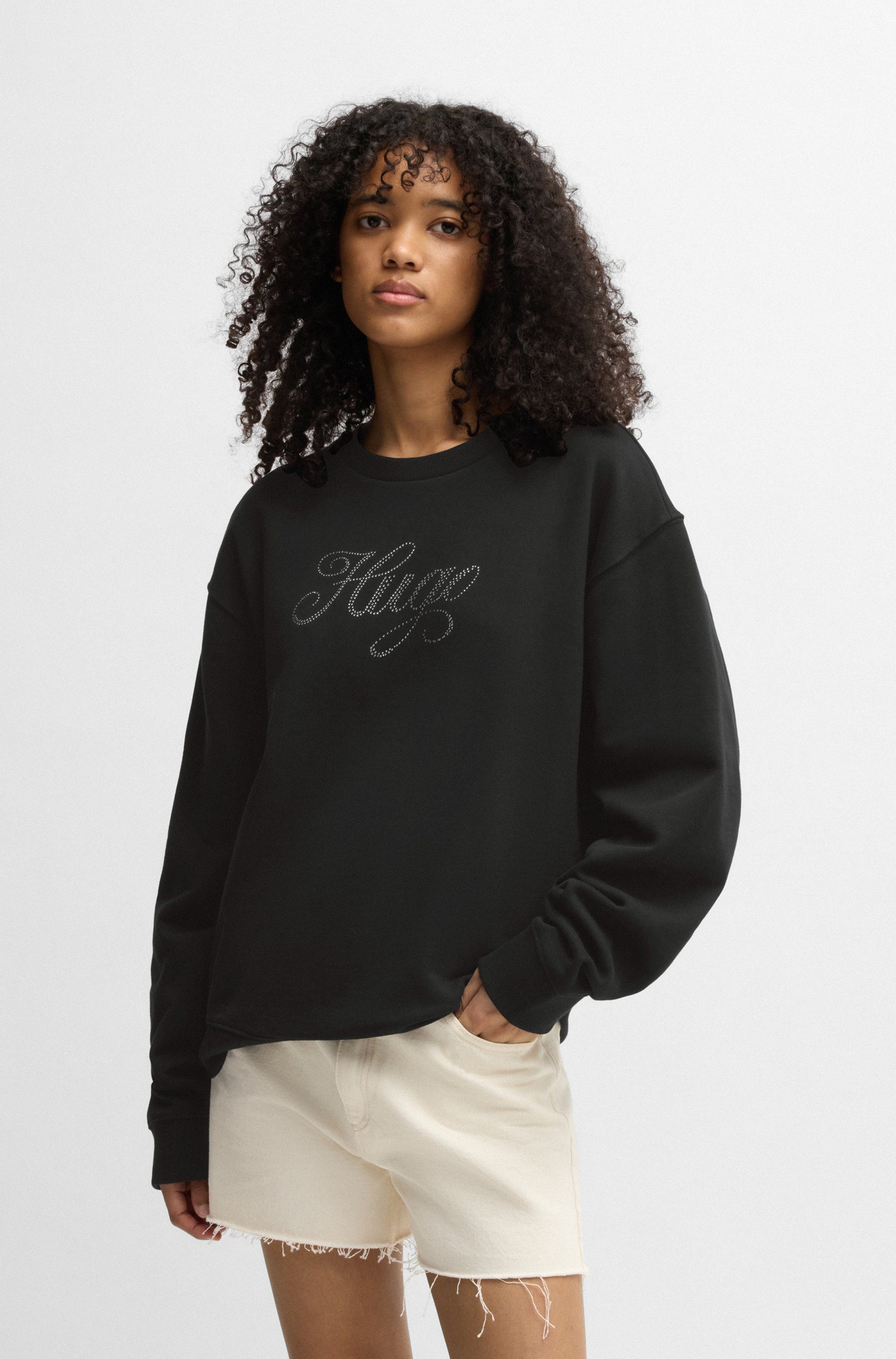 HUGO Blue Sweatshirt Oversized Crew mit günstig online kaufen