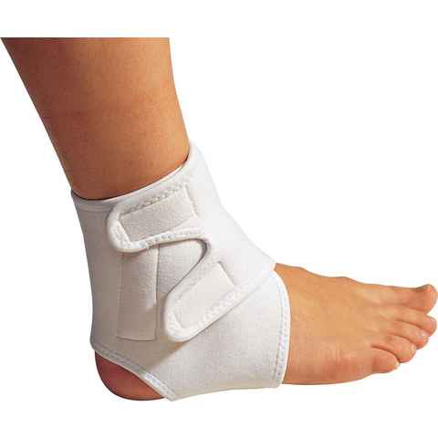 Medovital Trainingshilfe Fußknöchel-Stulpe mit Magneten, Uni