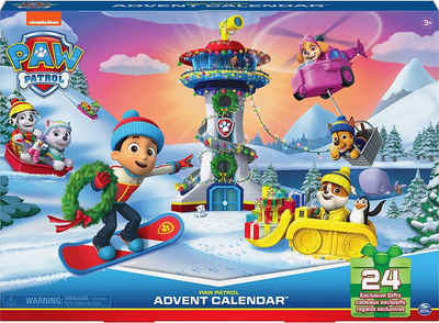 PAW PATROL Adventskalender »6061678 Adventskalender 2022 - Spielzeugkalender Advent Kalender«, Jungs & Mädchen, ab 3 Jahren, Toys Spielzeug Weihnachtskalender Kinder